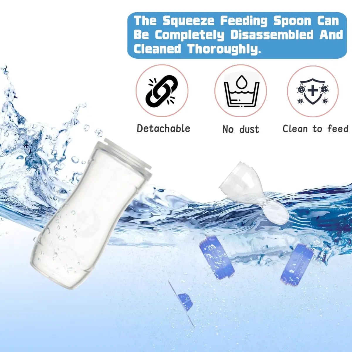 Beisto Spill Proof Drinking Cup with Anti-Choking Device | For Adults & Elderly, Reusable, 120ml - view 6