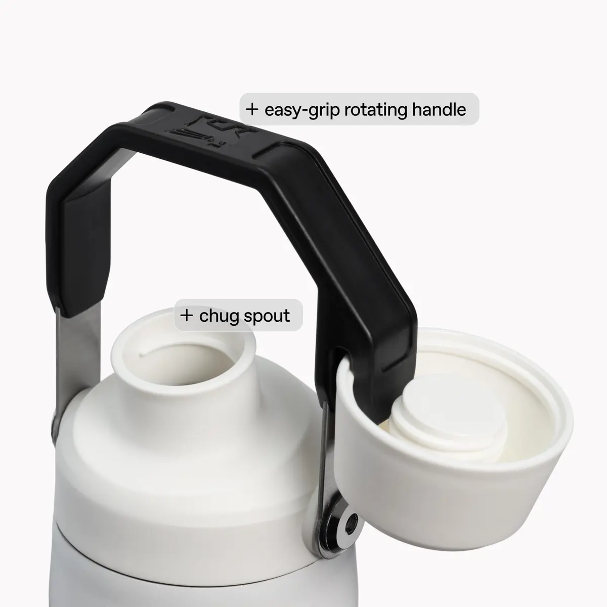 STANLEY IceFlow Fast Flow Bottle, 24 oz, Tigerlily | Leakproof Stainless Steel Hydration - view 4