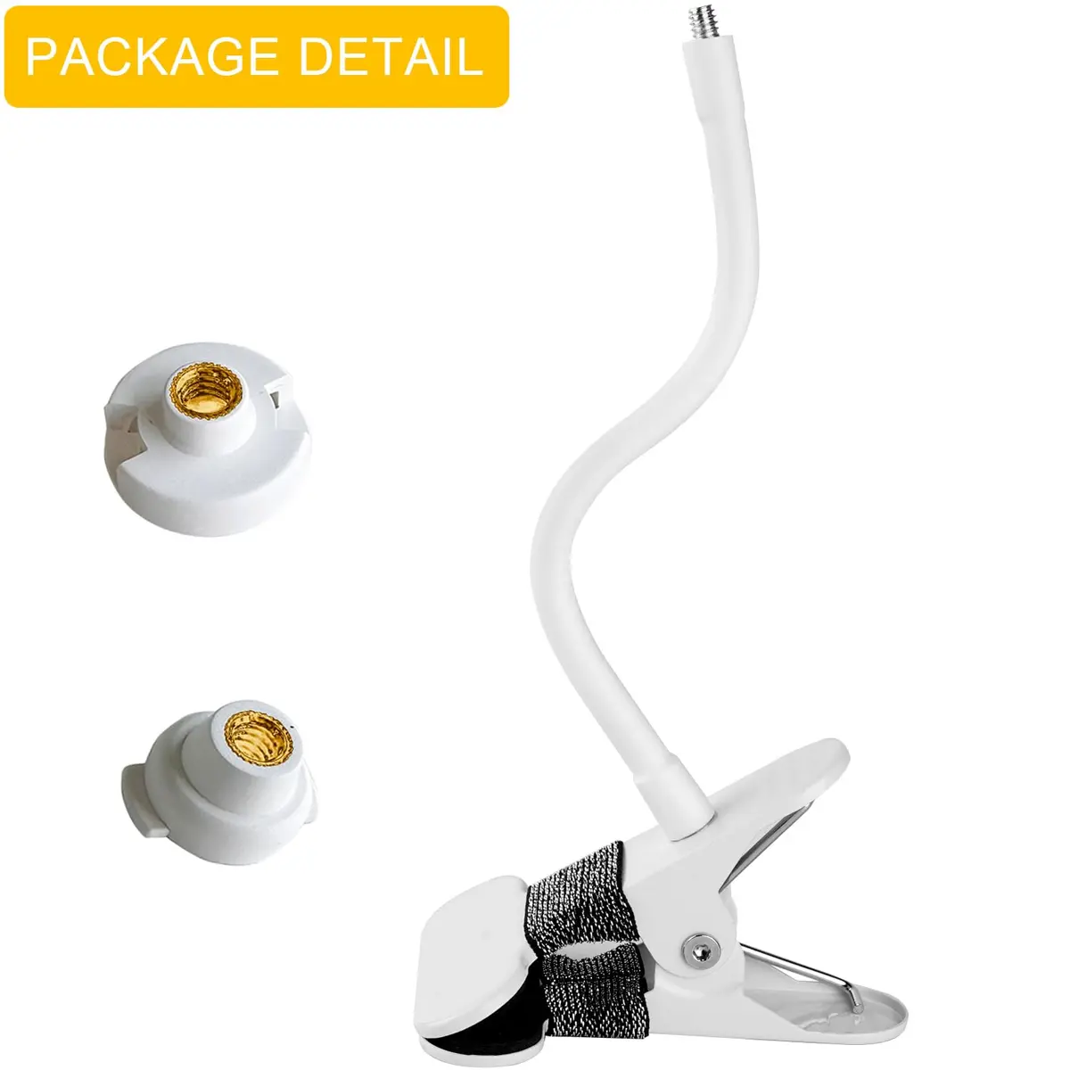 iTODOS Baby Monitor Mount Compatible with HelloBaby HB65/HB6550/HB6558/HB66/HB248,ANMEATE SM935E/SM650 | Portable, Adjustable Baby Camera Mount - view 7
