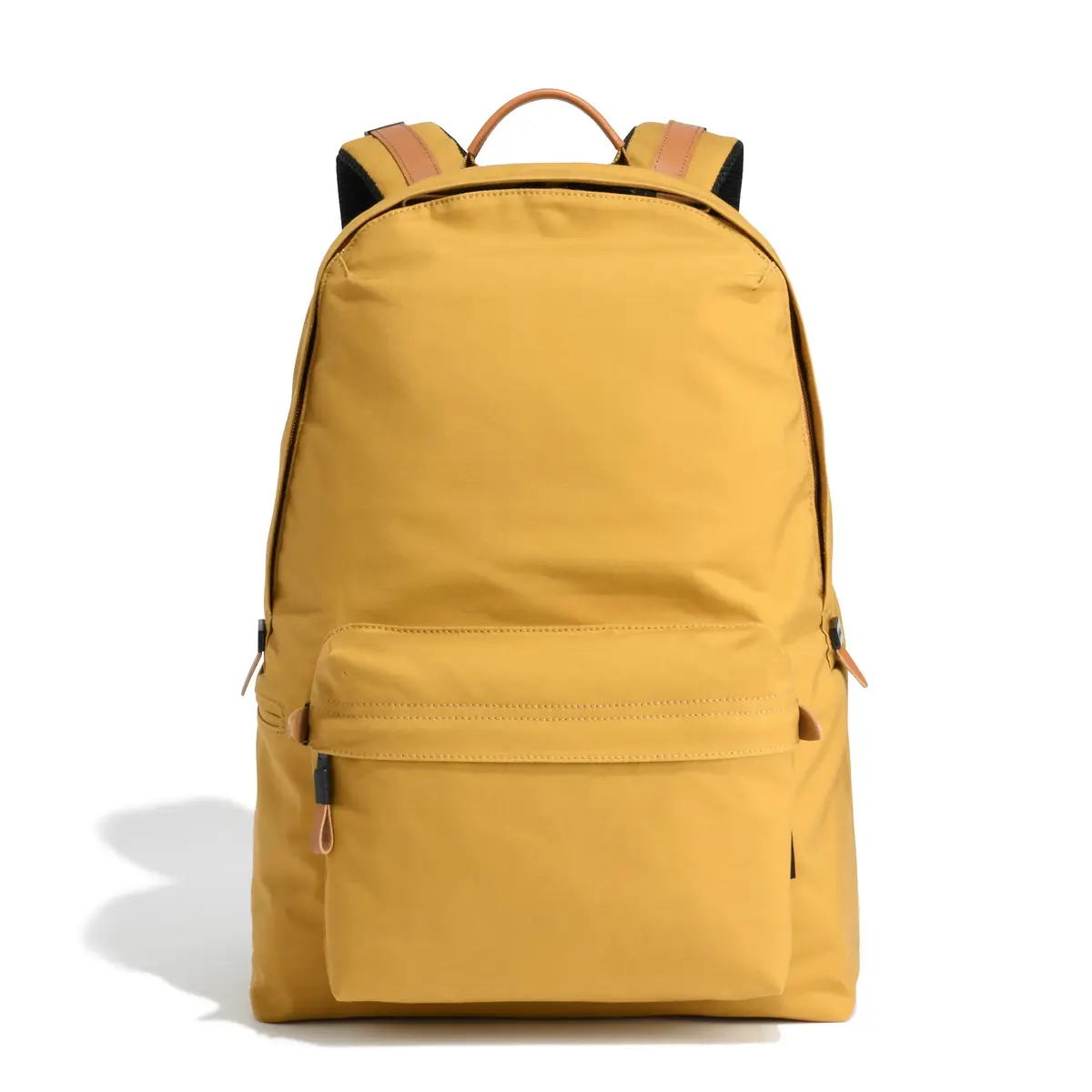 UNTRACK Men's Backpack, Mustard Yellow | Urban Water-Resistant Cotton Daypack - main product image