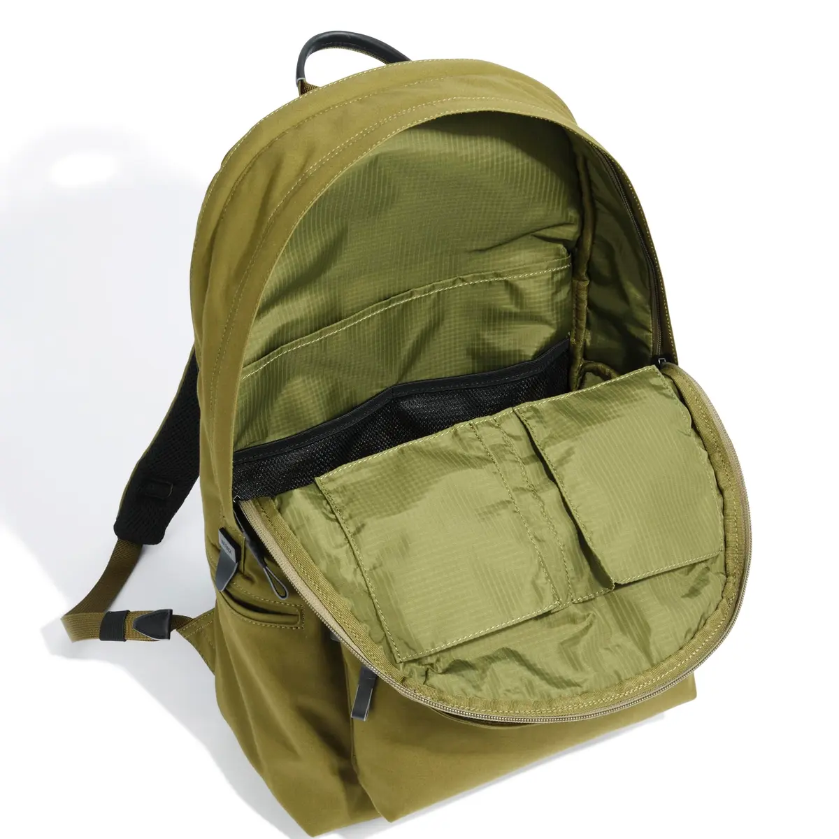 UNTRACK Men's Backpack, Mustard Yellow | Urban Water-Resistant Cotton Daypack - view 4