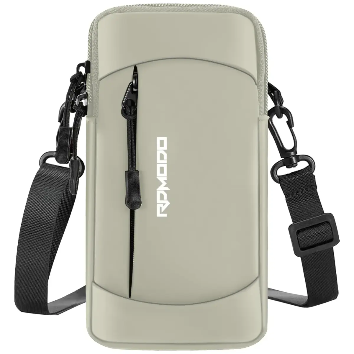 RDMODO Universal Phone Armband & Crossbody Bag 7.5 inch (19cm) Khaki | Water Resistant & Lightweight for Running - main product image