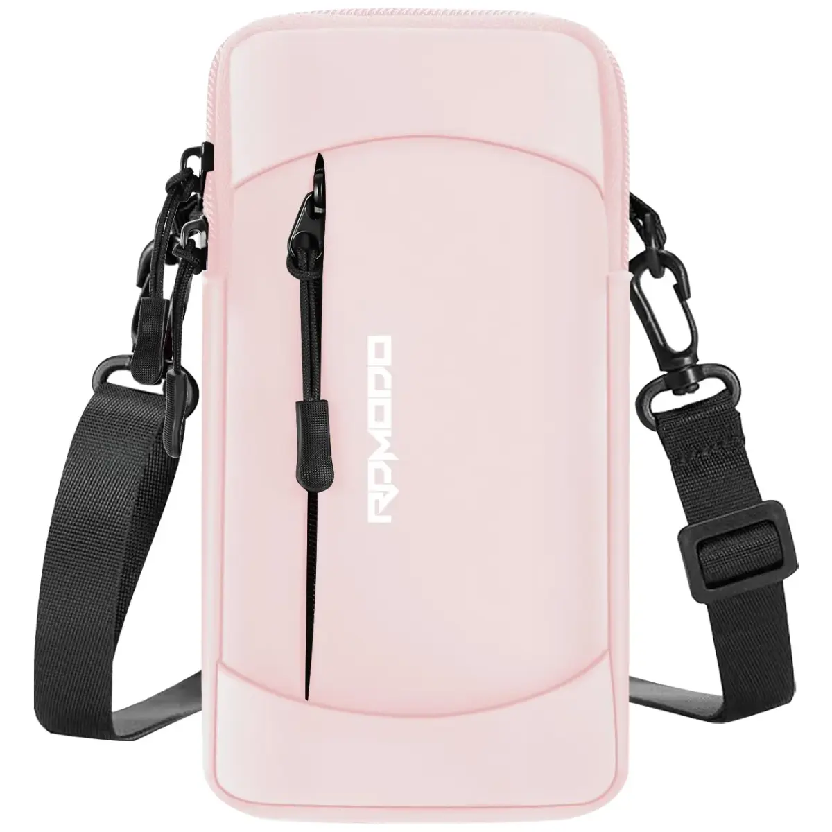 RDMODO Arm Phone Holder & Crossbody Bag 2-in-1 Pink 19cm (7.5 Inch) | Universal Running Pouch for Phones up to 7.5 Inches - main product image