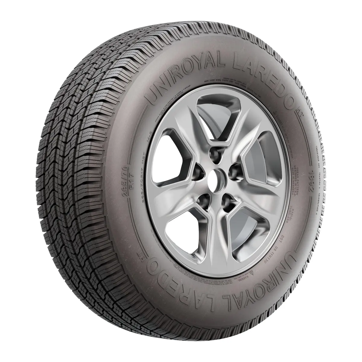 Uniroyal Laredo HT Car Tire 275/65R18 116T | All-Season Highway Terrain for SUVs & Light Trucks - main product image
