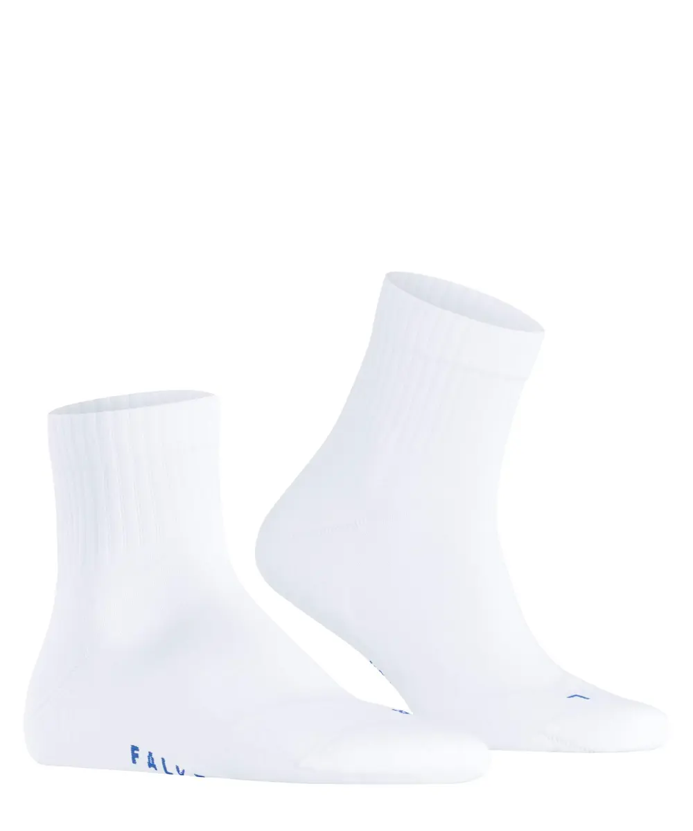 FALKE Unisex Run Rib Cotton Socks White 3-4 | Anatomic Fit & Light Padding (110 characters) - view 3