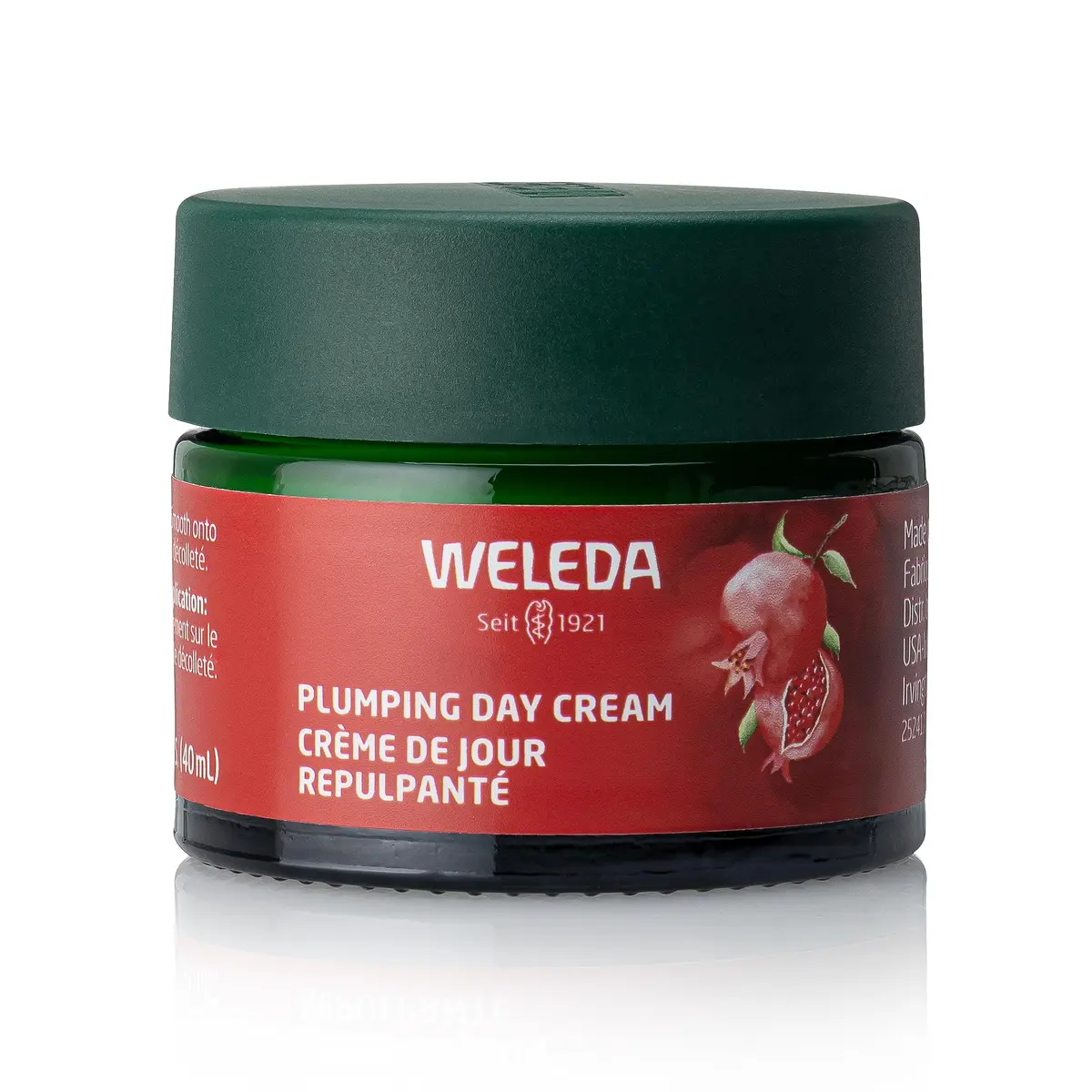 Weleda Face Care Plumping Day Cream 1.3 Fl Oz | Plant Rich Moisturizer with Pomegranate & Maca Root Peptides - main product image
