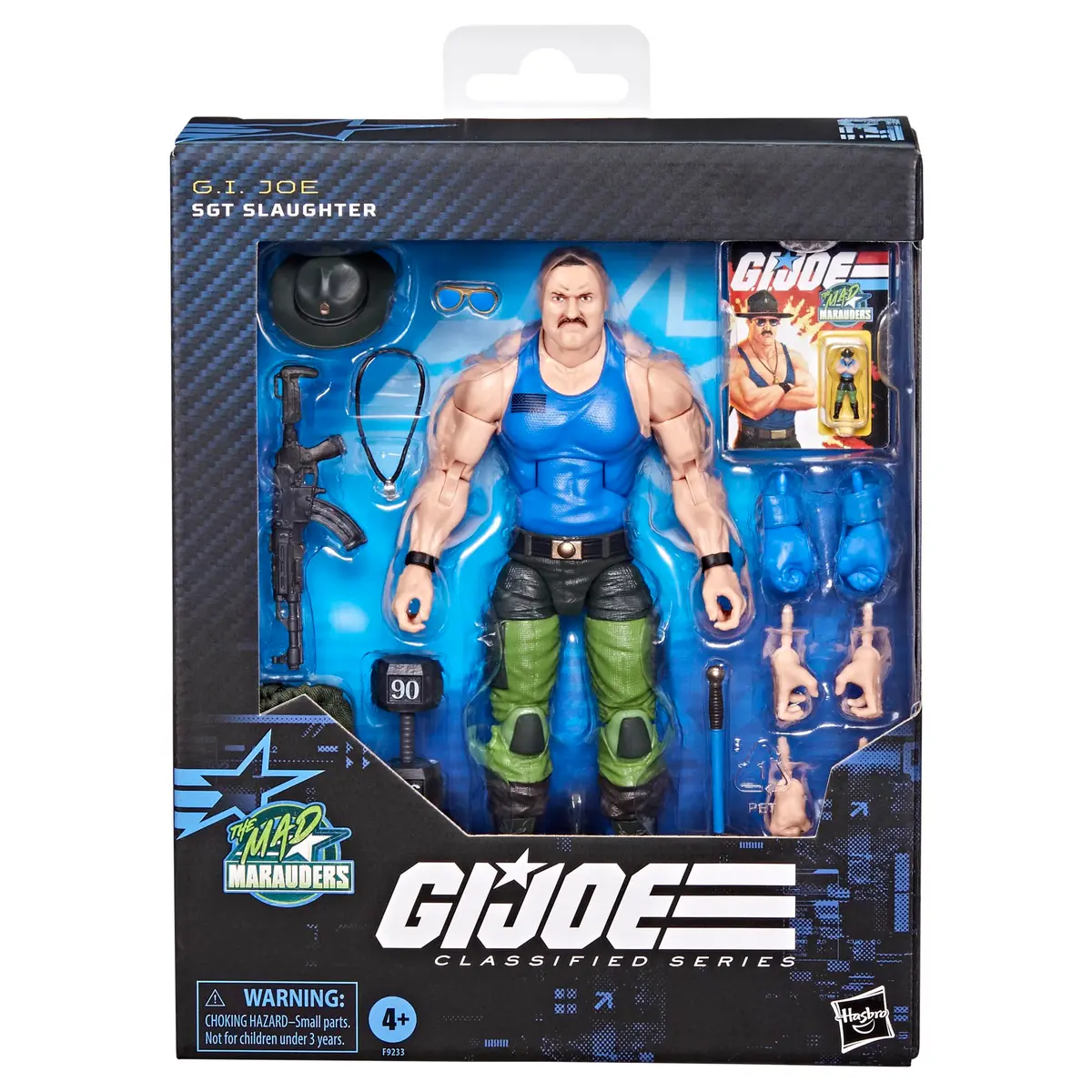 G.I. Joe Classified Series #129 Mad Marauders Sgt Slaughter 6 Inch Action Figure | ASTM-Tested Toy for Kids 4+ Years - view 2