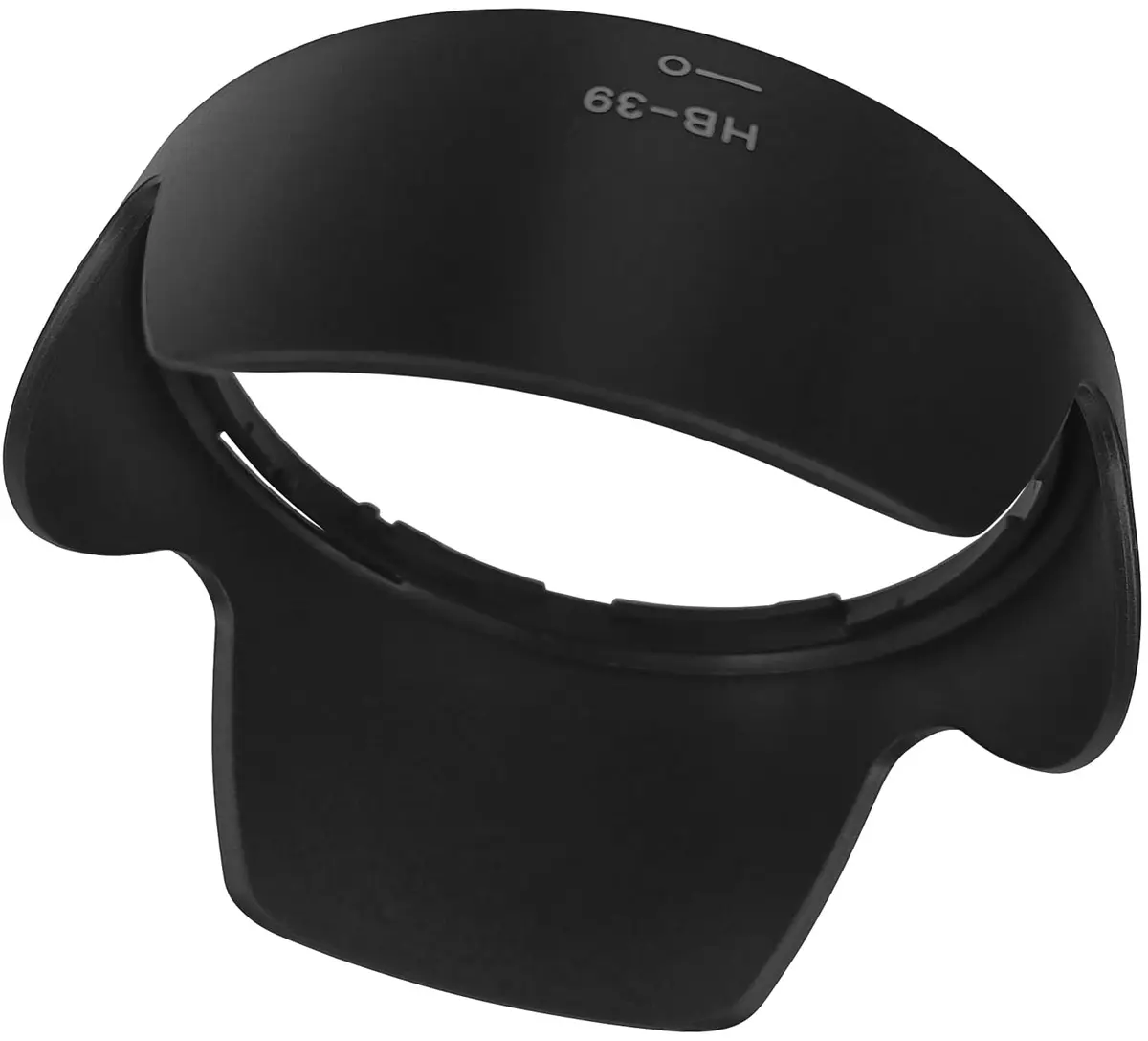 Hxdzieory HB-39 Lens Hood for Nikon AF-S DX 18-300mm f3.5-6.3G ED VR & 16-85mm f3.5-5.6G ED VR Lenses | Black Plastic Construction - view 3