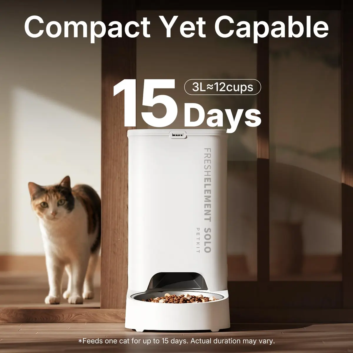 PETKIT Automatic Pet Feeder 3L | WiFi App Control with Triple Fresh-Lock System - view 6