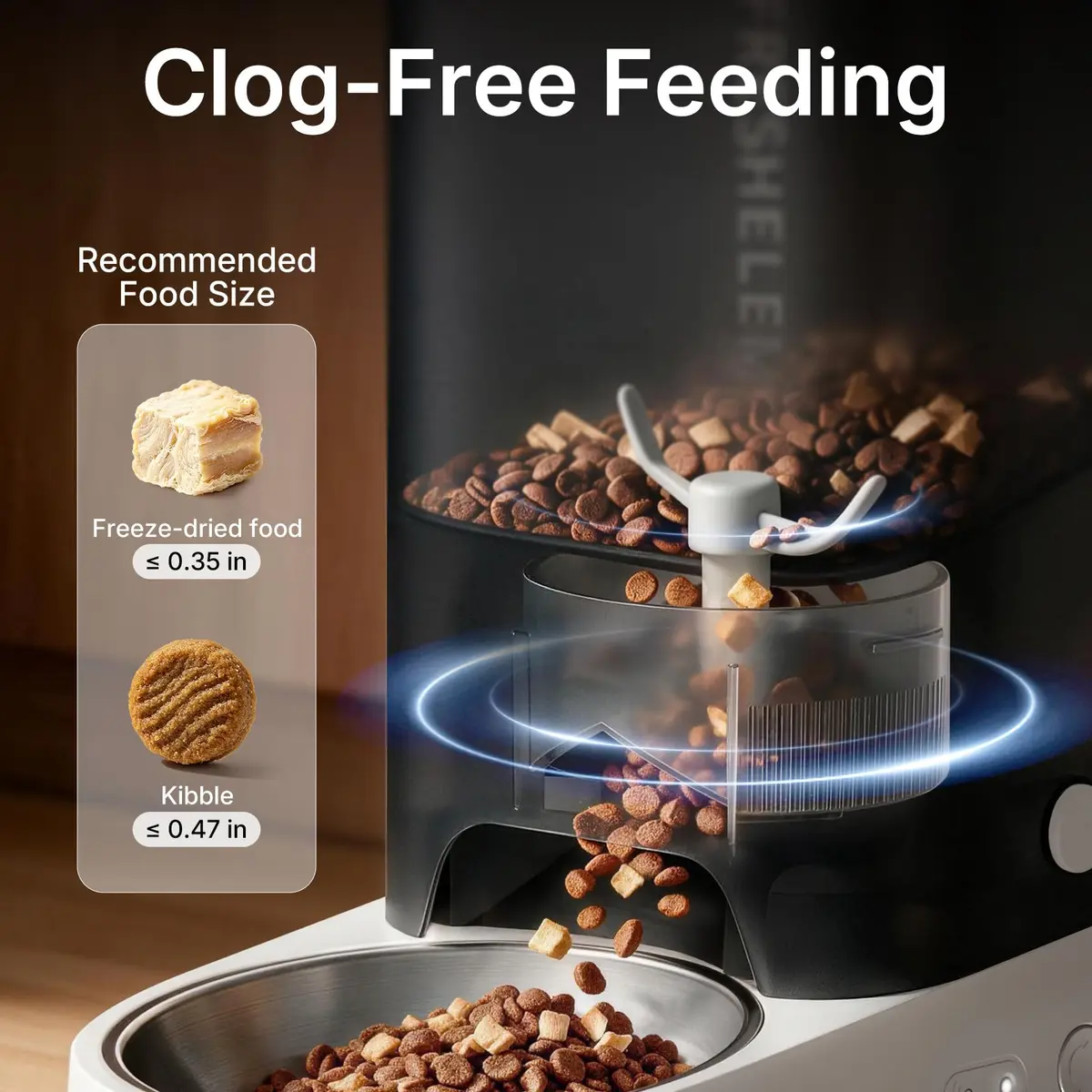 PETKIT Automatic Cat & Dog Feeder 3L | WiFi App Control, Schedule & Fresh-Lock System - view 5