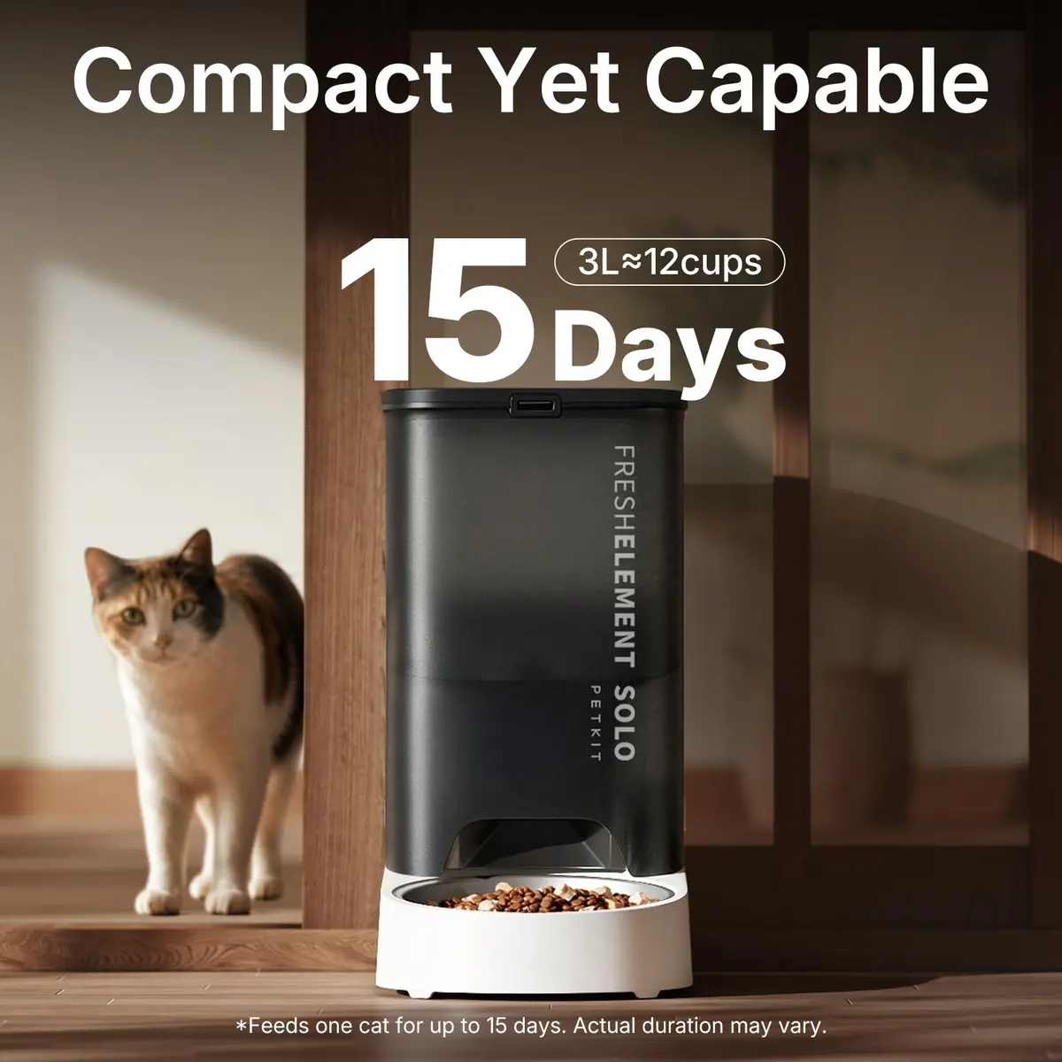 PETKIT Automatic Cat & Dog Feeder 3L | WiFi App Control, Schedule & Fresh-Lock System - view 7