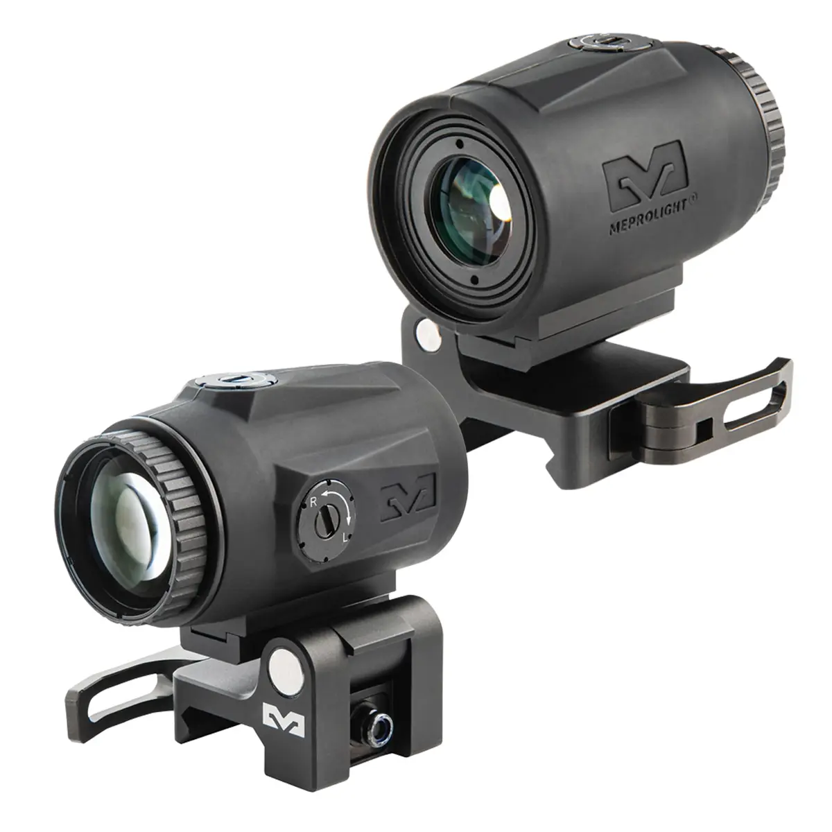 Meprolight Mepro MMX3 Red Dot Magnifier 3X | Compact, Weatherproof Aim Scope, No Battery Needed - main product image