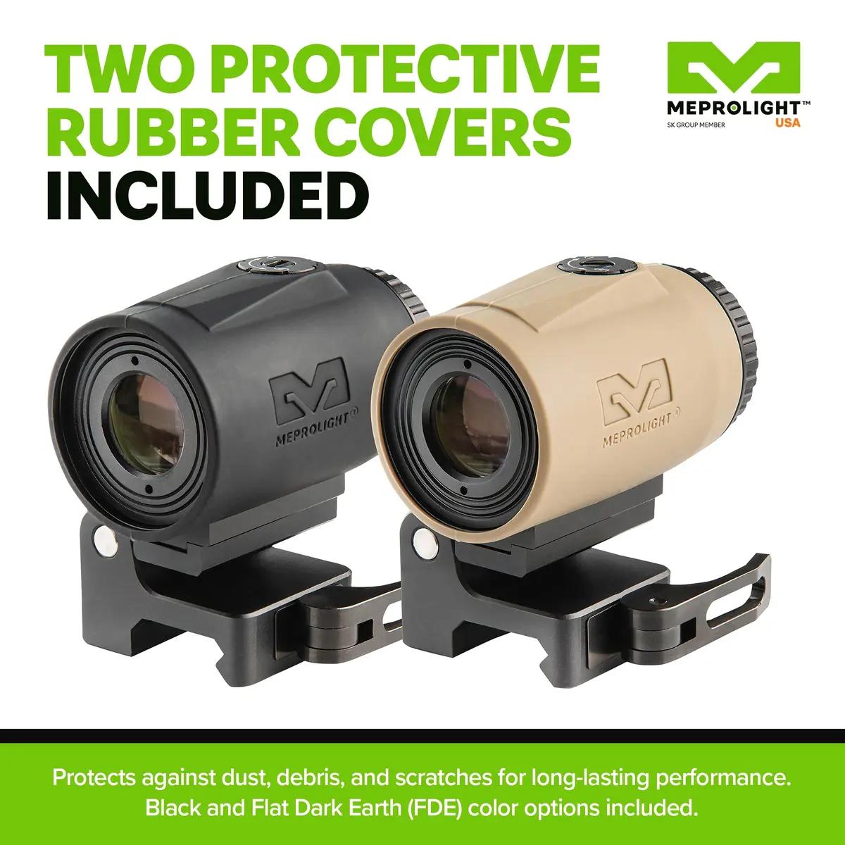 Meprolight Mepro MMX3 Red Dot Magnifier 3X | Compact, Weatherproof Aim Scope, No Battery Needed - view 7