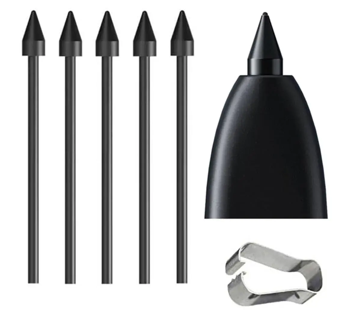 Befzygwk Black S Pen Soft Tips 5 PCS | Compatible with Galaxy Tab S9 Series - main product image
