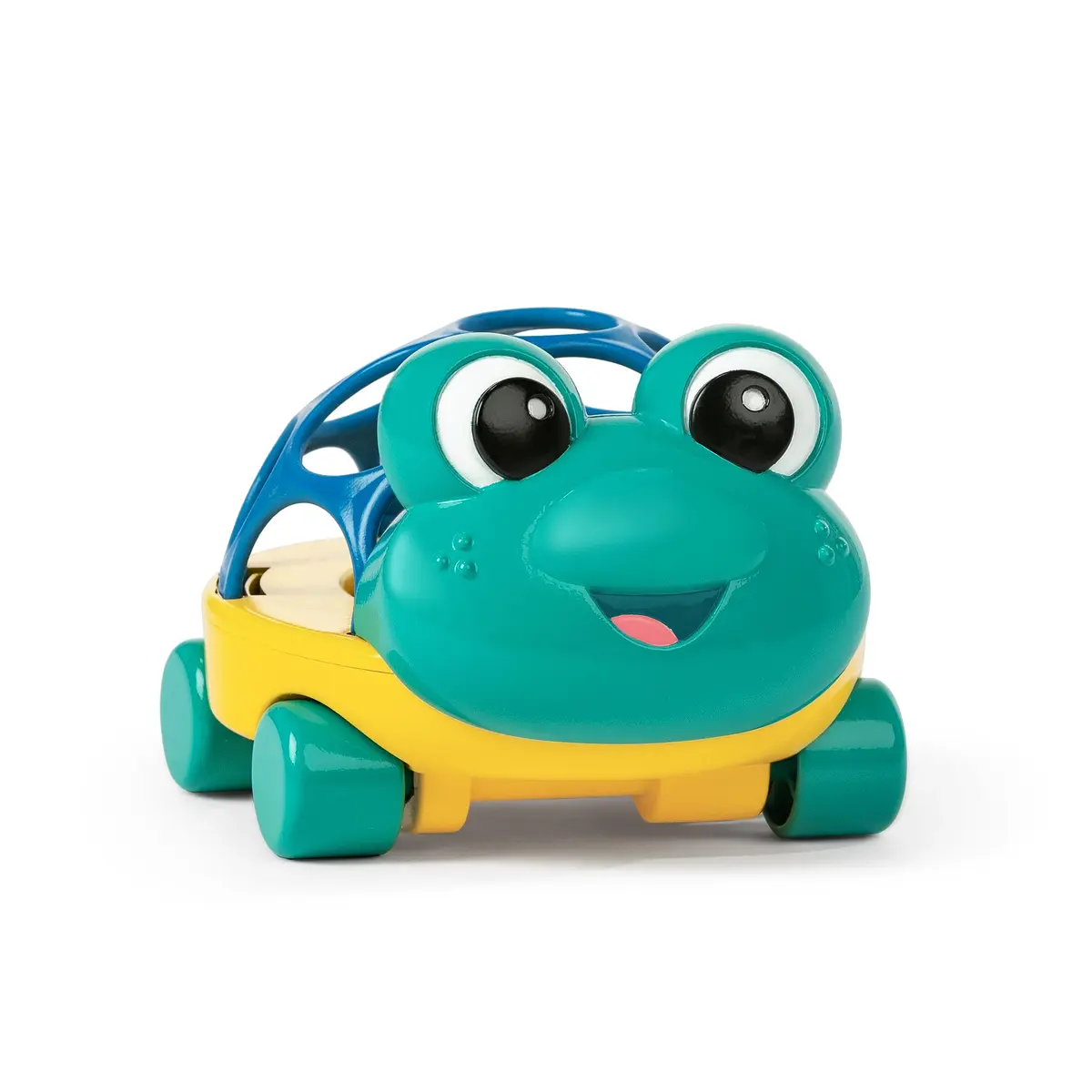 Baby Einstein Curious Car Neptune Oball Toy Car & Rattle 9.5cm (3.7in) | Lights & Rattle for 3+ Months - main product image