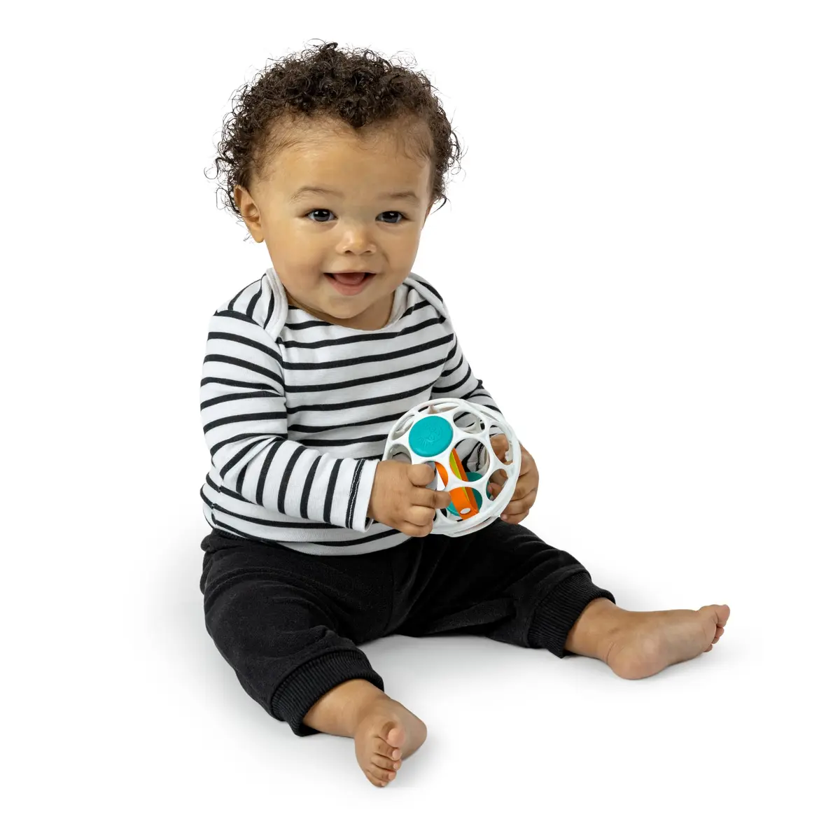 Baby Einstein Grip & Spin Oball Rattle Toy, BPA Free, 0+ Months | 10cm (4 inch) Diameter - view 8