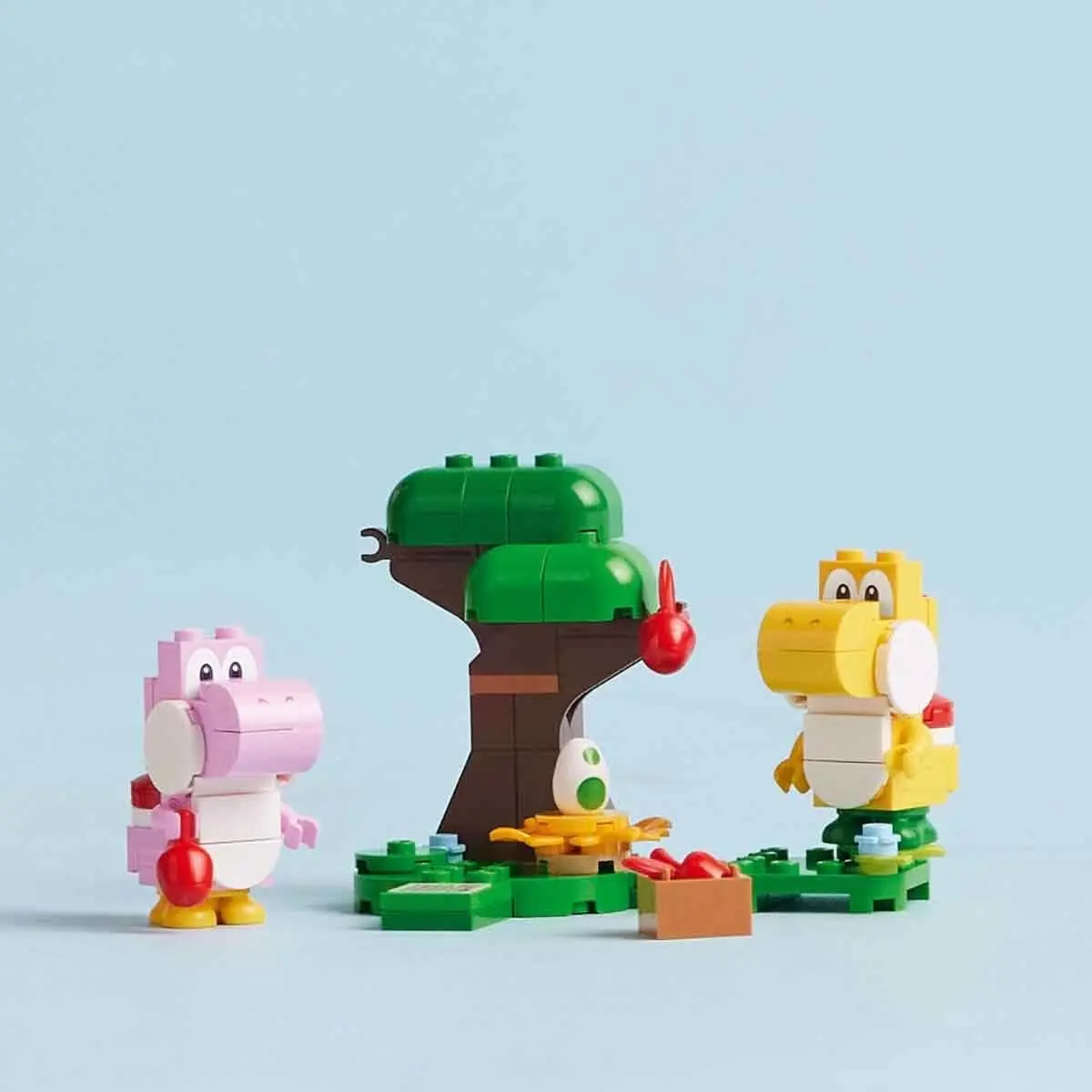 LEGO Super Mario Yoshi's Wild Forest Expansion Set, Toy with 2 Yoshi Figures Made of Stones for Boys and Girls, Small Gift for Children and Gamers from 6 Years 71428 | Role Play & Creative Building - view 6