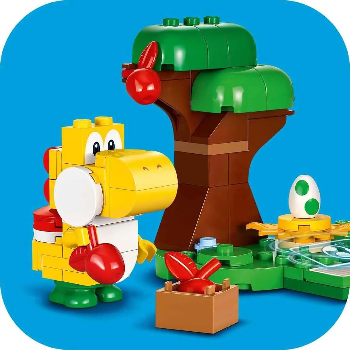 LEGO Super Mario Yoshi's Wild Forest Expansion Set, Toy with 2 Yoshi Figures Made of Stones for Boys and Girls, Small Gift for Children and Gamers from 6 Years 71428 | Role Play & Creative Building - view 7