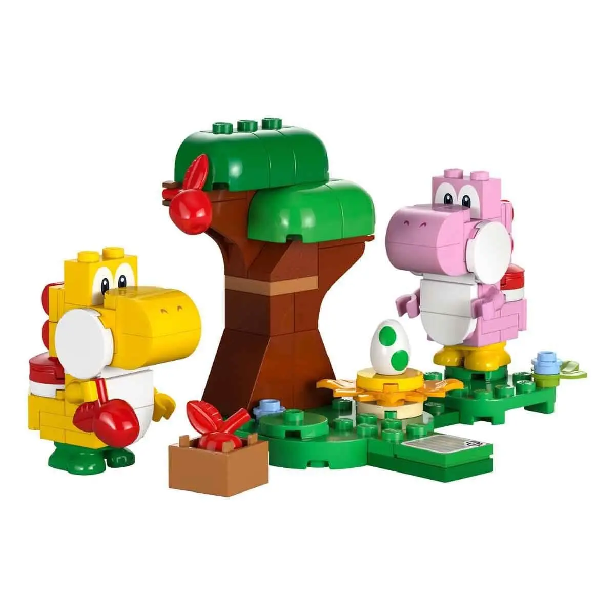 LEGO Super Mario Yoshi's Wild Forest Expansion Set, Toy with 2 Yoshi Figures Made of Stones for Boys and Girls, Small Gift for Children and Gamers from 6 Years 71428 | Role Play & Creative Building - view 2
