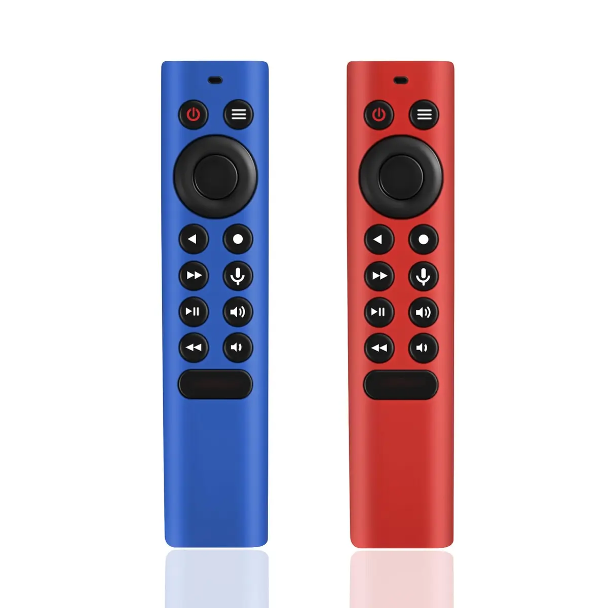 JKZTJOF Remote Cover for NVIDIA Shield TV Remote 2 Pack | Shockproof Silicone Skin Sleeve - main product image