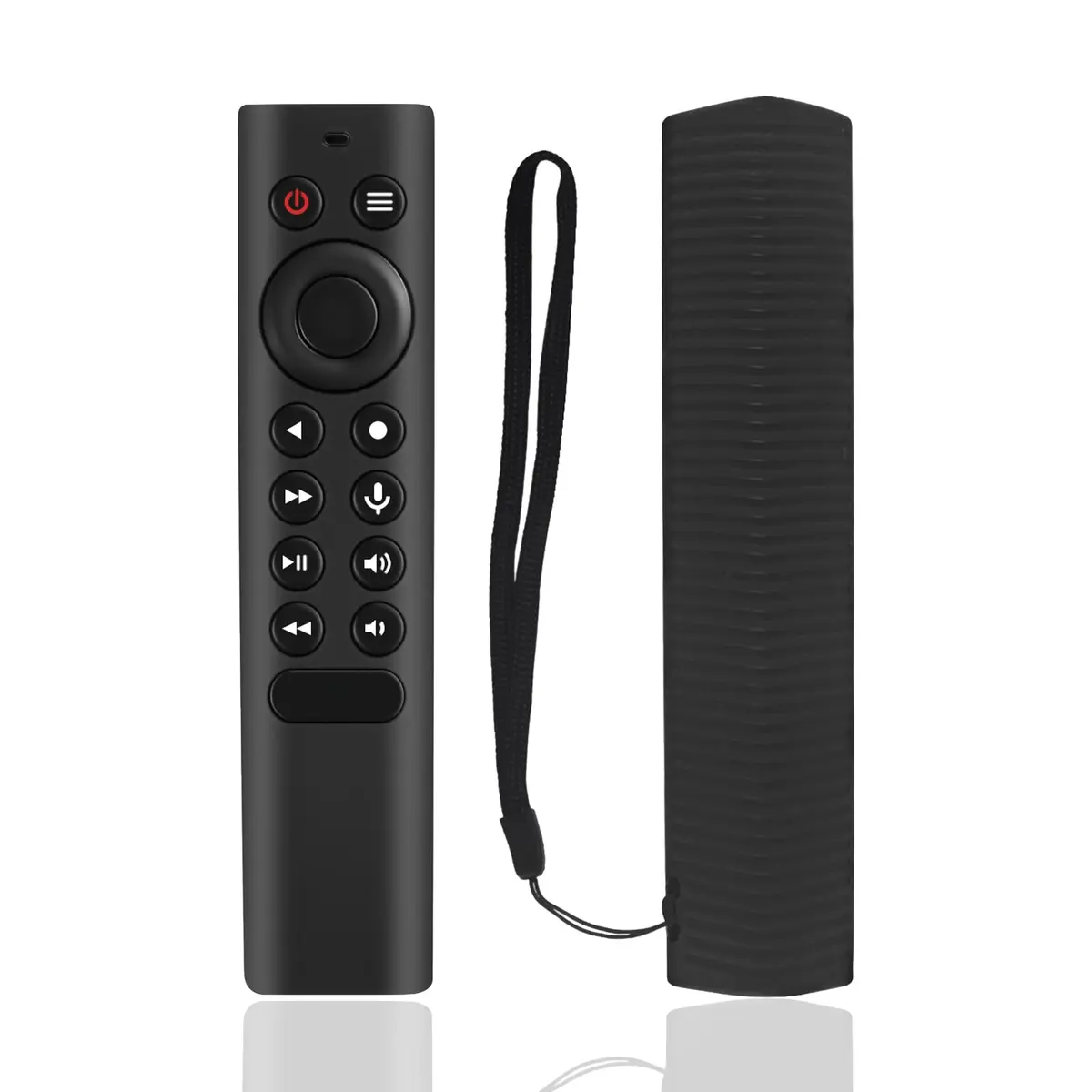JKZTJOF Cover for NVIDIA Shield TV Remote Shockproof Silicone Case Skin-Friendly Washable - main product image