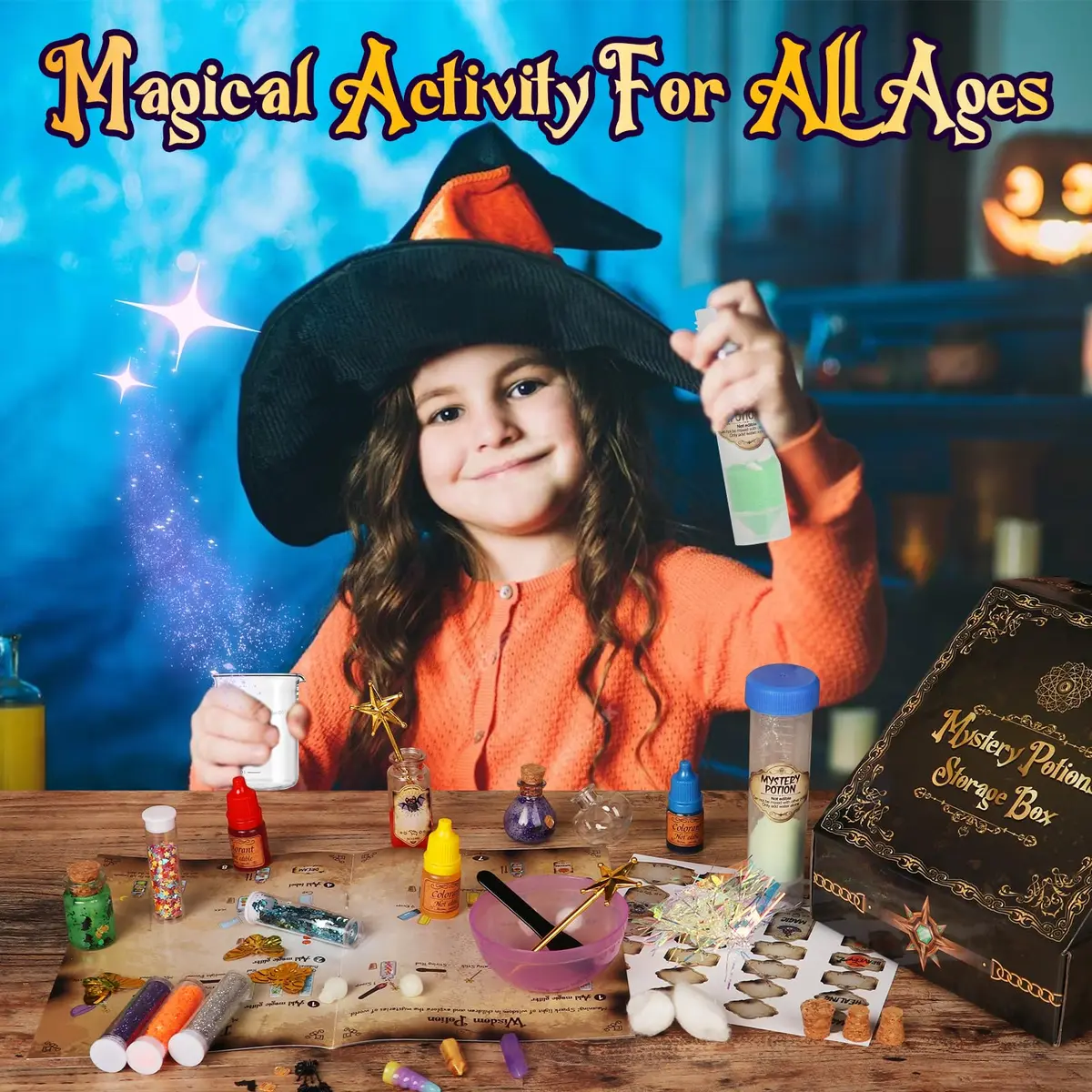 UOMTFAI Mystery Potion Craft Kit for Kids 6-12 Years | Mix 20 Magic Wizard Potions - view 6
