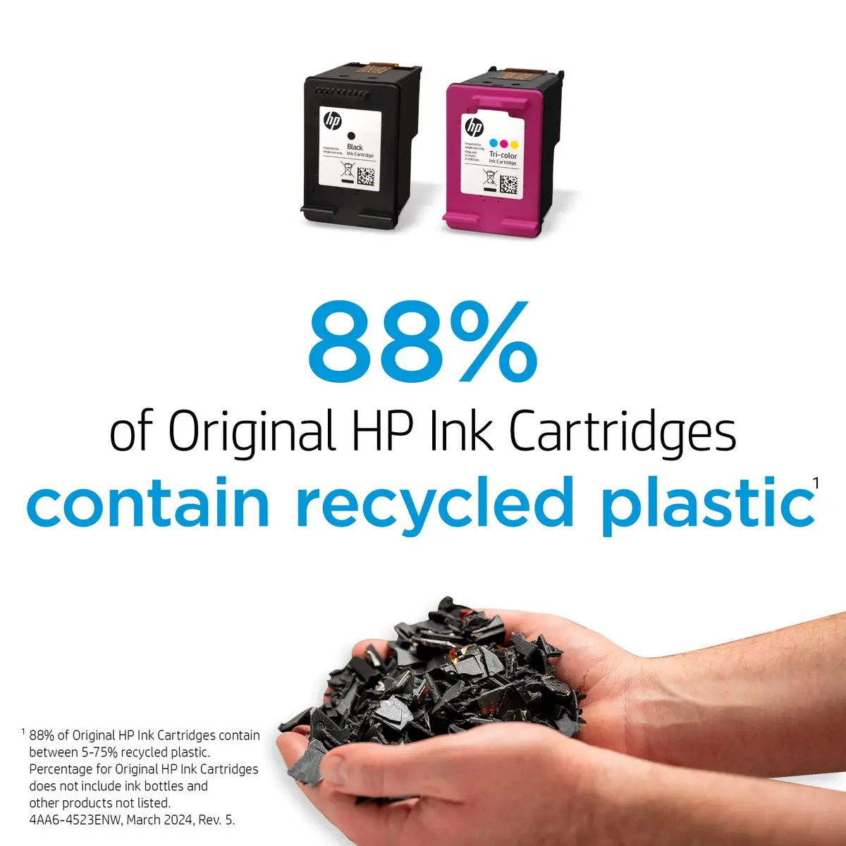 HP 65 Black Ink Cartridge (Pack of 2) | Fade-Resistant Documents & Brilliant Images - view 8
