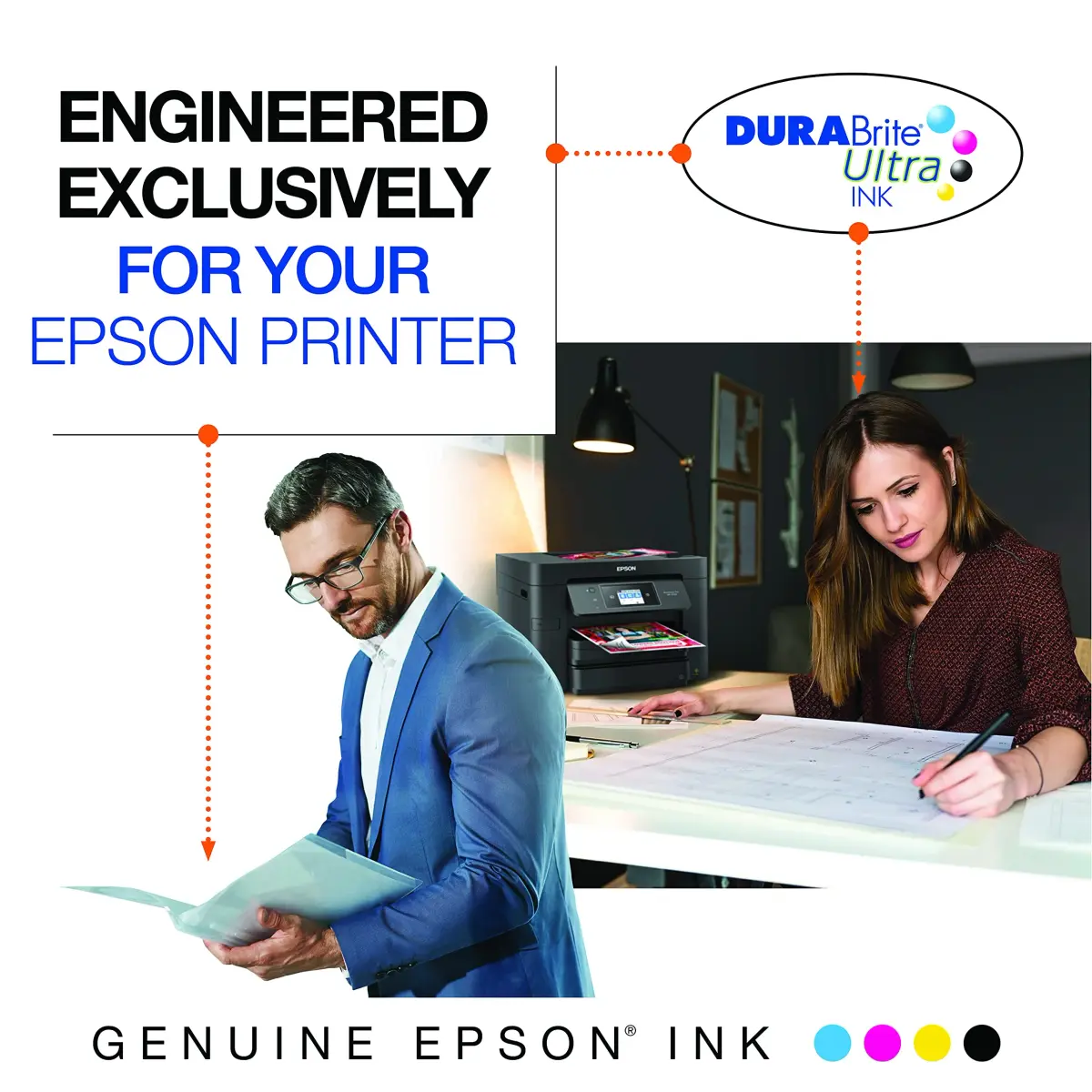 Epson DURABrite Ultra Black Ink Cartridge T822120-S Standard Capacity Pack of 2 | 400 Pages Yield - view 6