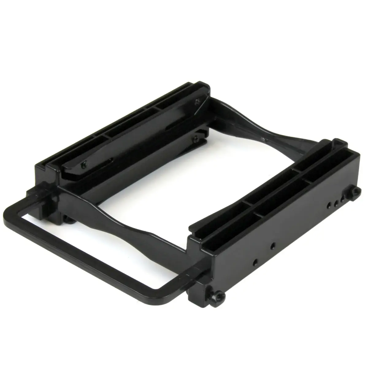 StarTech.com Dual 2.5" SSD/HDD Mounting Bracket for 3.5" Drive Bay - Tool-Less Installation - Pack of 2 | Install Two Drives in a Single 3.5" Bay - view 2