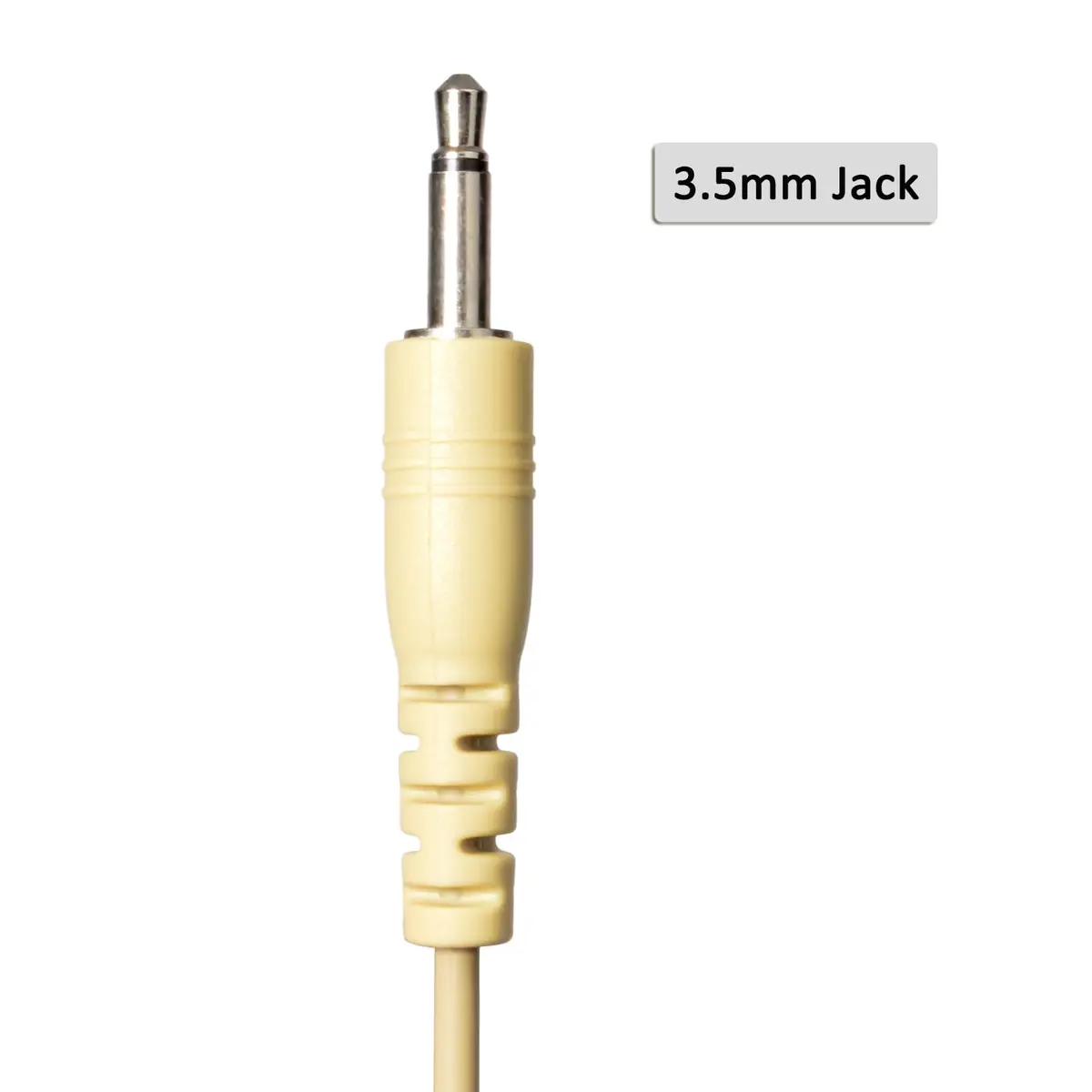 HYS 3.5mm Receiver/Listen Only Earpiece | Clear Acoustic Coil Tube Earbud for Motorola & More - view 2