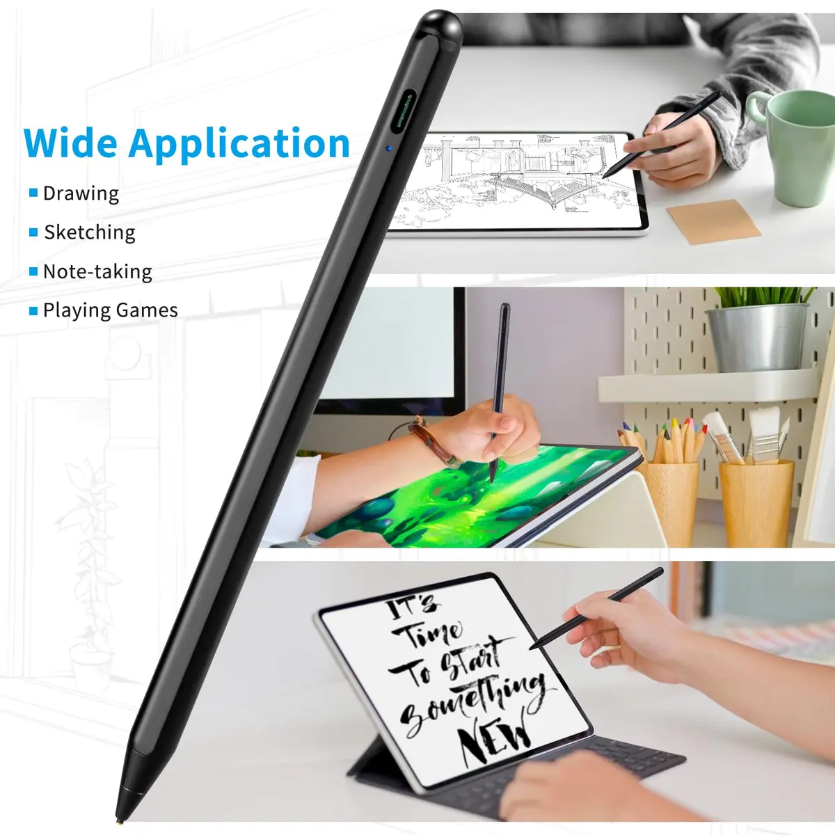 Rsepvwy Stylus Pen for Samsung A7/A8/A9/A11+ Tablet | Precise Drawing & Writing - view 6