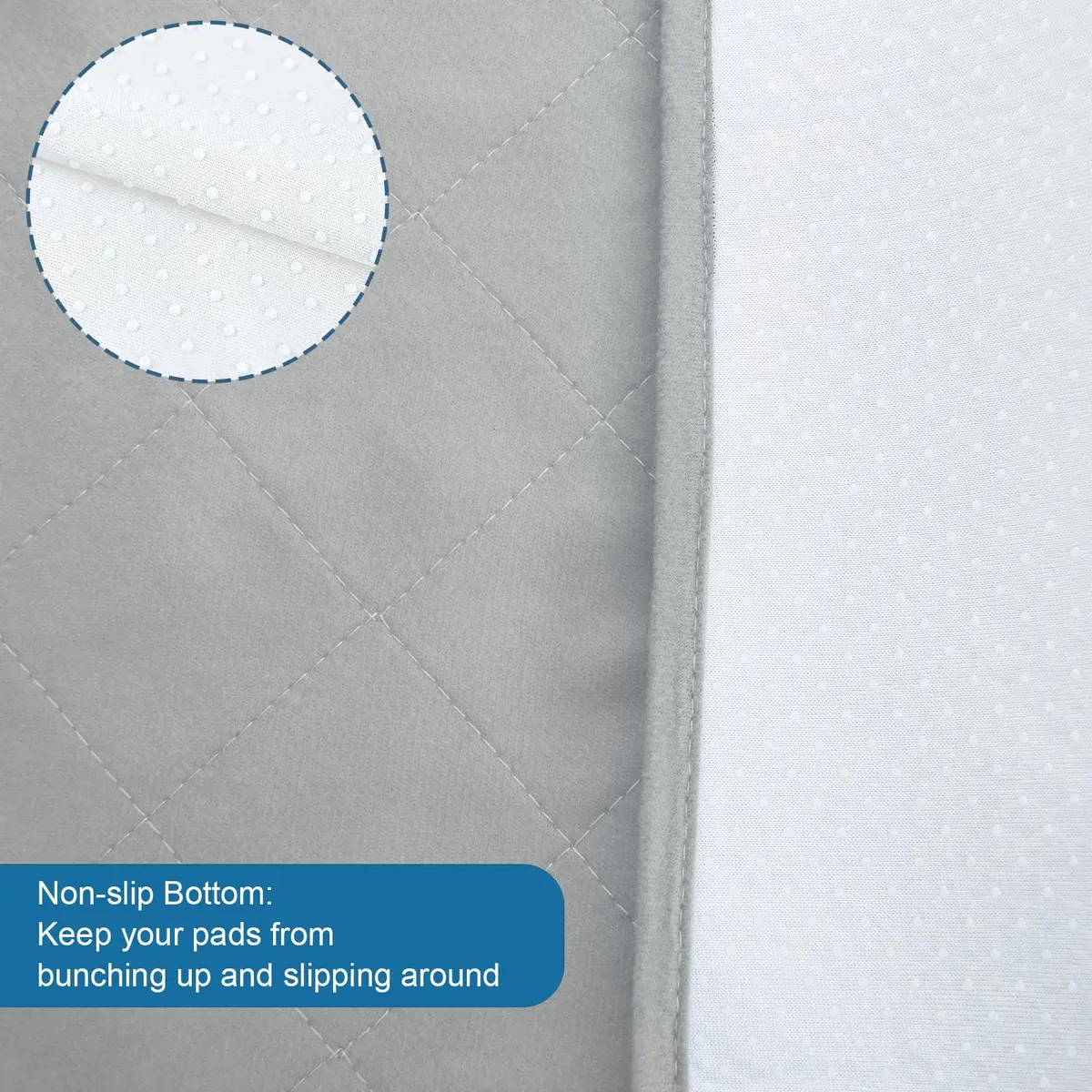SPRINGSPIRIT Waterproof Chair Pads for Incontinence 22'' x 21'' (4 Pack) | Absorbent Seat Protector for Adults, Elderly, Kids, Pets - view 2