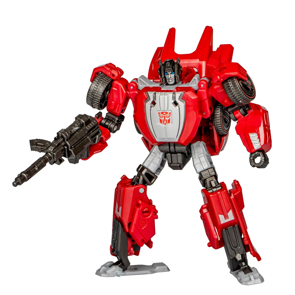 Transformers Toys Studio Series Deluxe War for Cybertron 07 Gamer Edition Sideswipe, 4.5-inch Converting Action Figure, 8+ | Video Game-Inspired Collectible - main product image