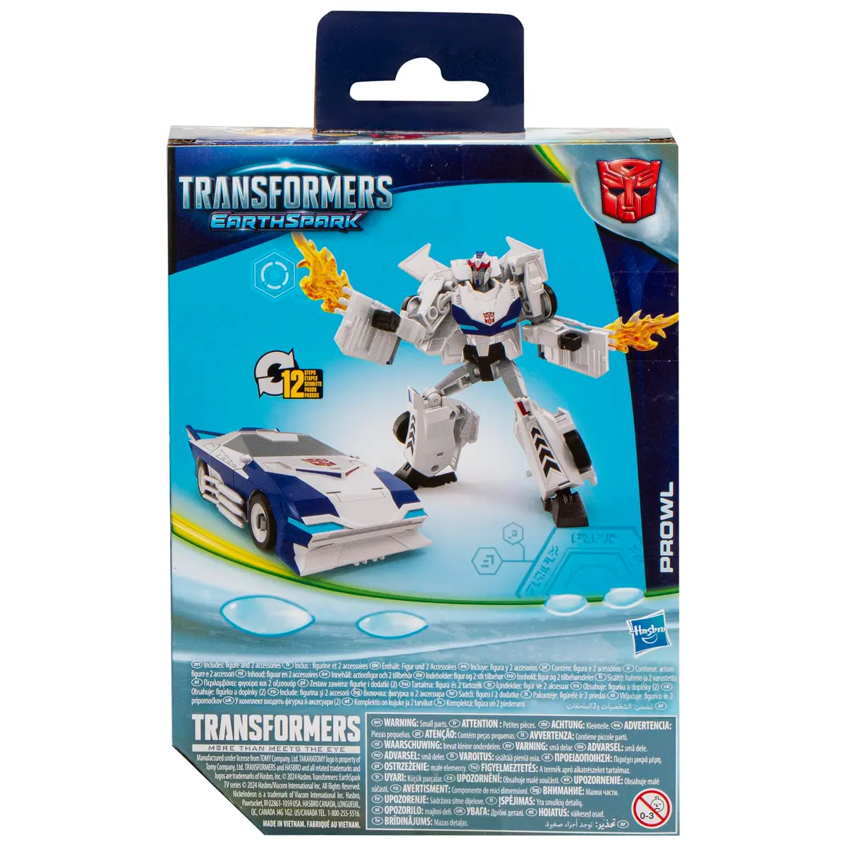 Transformers EarthSpark Deluxe Class Prowl 5-Inch Robot Action Figure | Converts in 12 Steps, Interactive Toy for Kids 6+ - view 5