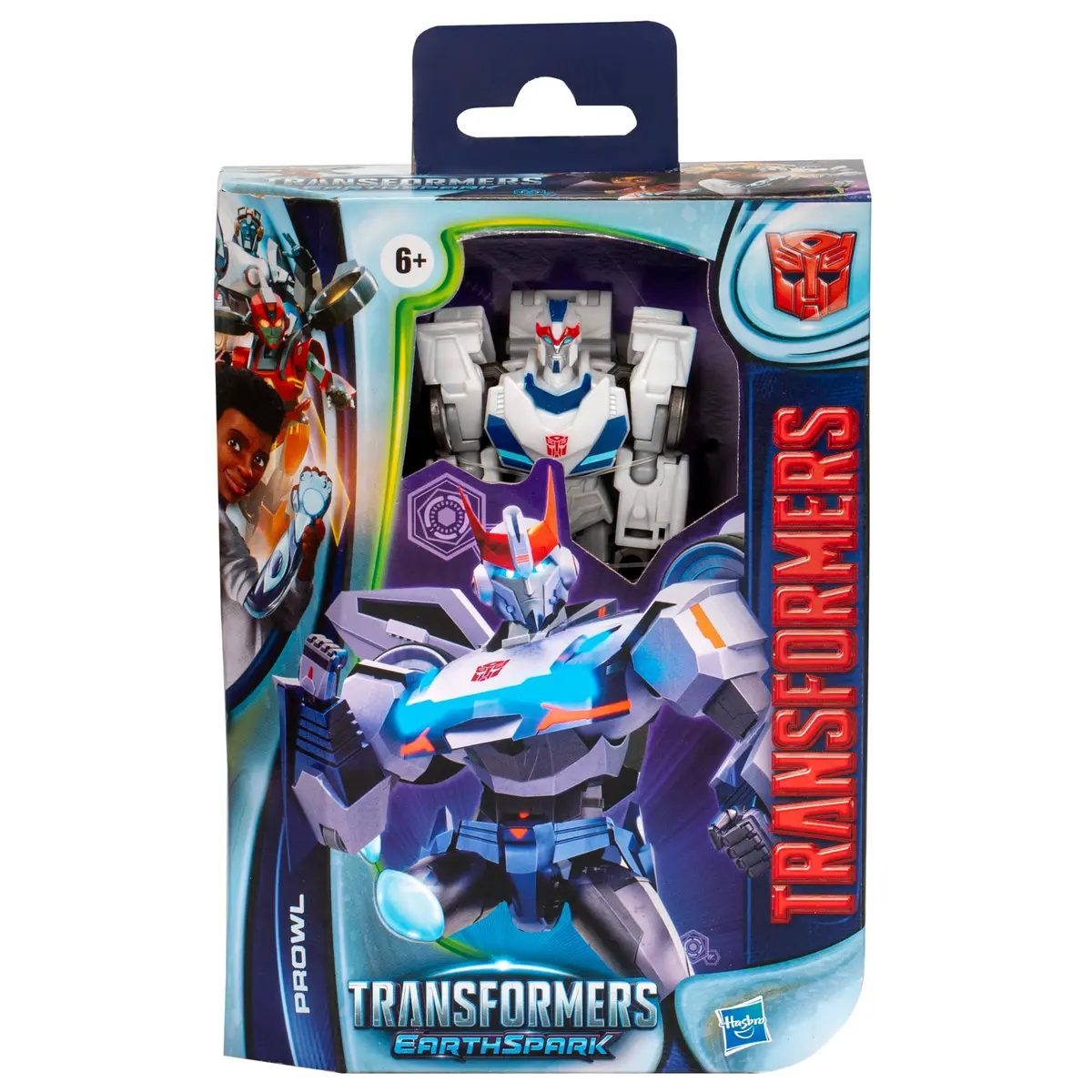 Transformers EarthSpark Deluxe Class Prowl 5-Inch Robot Action Figure | Converts in 12 Steps, Interactive Toy for Kids 6+ - view 4
