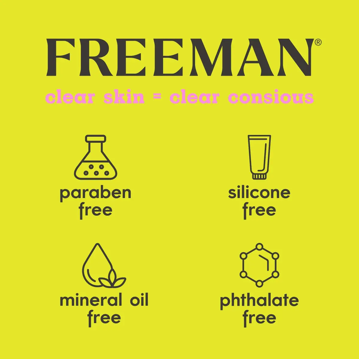 Freeman Dead Sea Minerals Anti-Stress Clay Facial Mask 350ml (12 fl. oz.) | Clarifies Pores & Radiant Skin - view 9