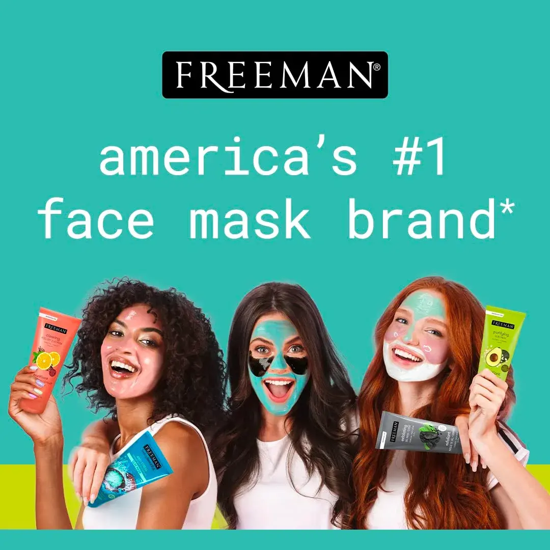 Freeman Dead Sea Minerals Anti-Stress Clay Facial Mask 350ml (12 fl. oz.) | Clarifies Pores & Radiant Skin - view 2