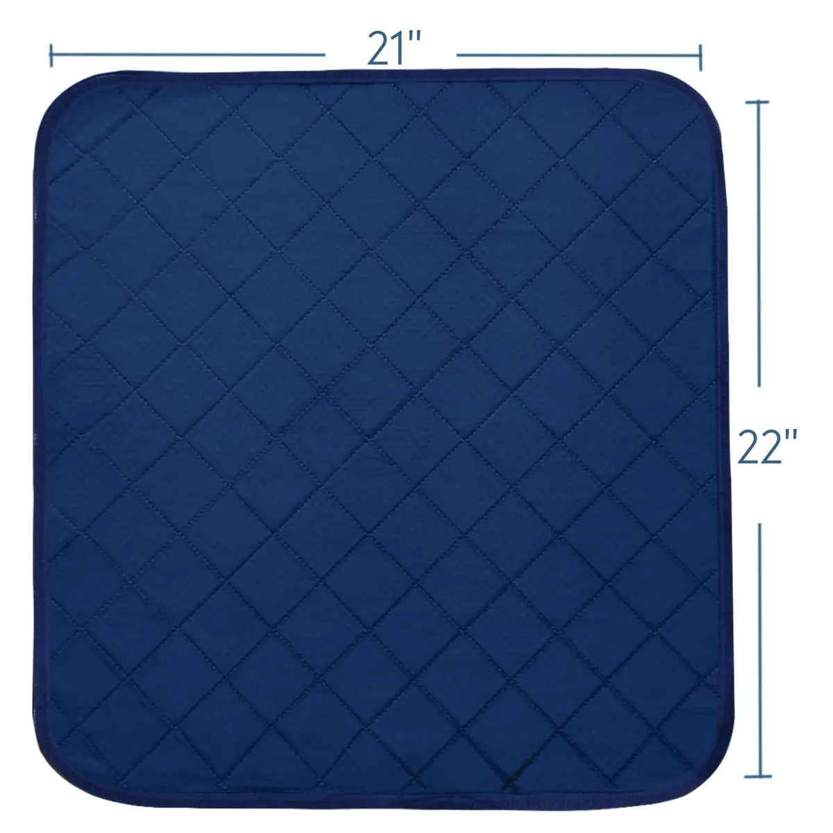 Magik & Kover Waterproof Chair Pads for Incontinence 55cm x 53cm (22" x 21") | 4 Pack Absorbent Reusable Seat Protector - view 4