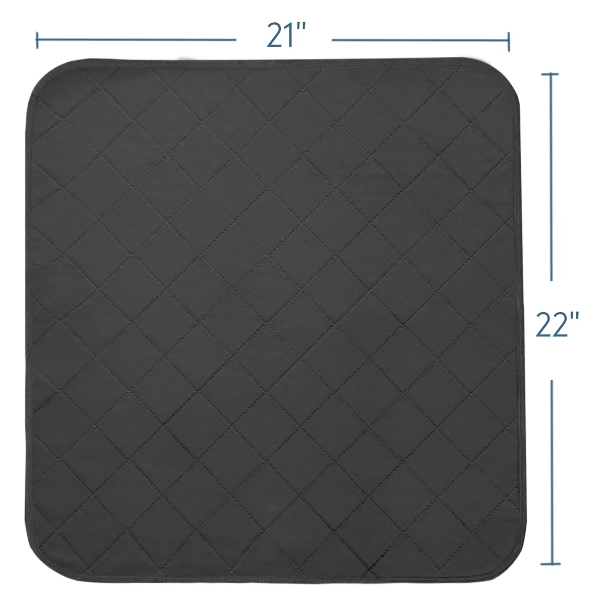 Magik & Kover Waterproof Chair Pads for Incontinence 22" x 21" (4-Pack) | Reusable Seat Protector with Non-Slip Backing - view 4