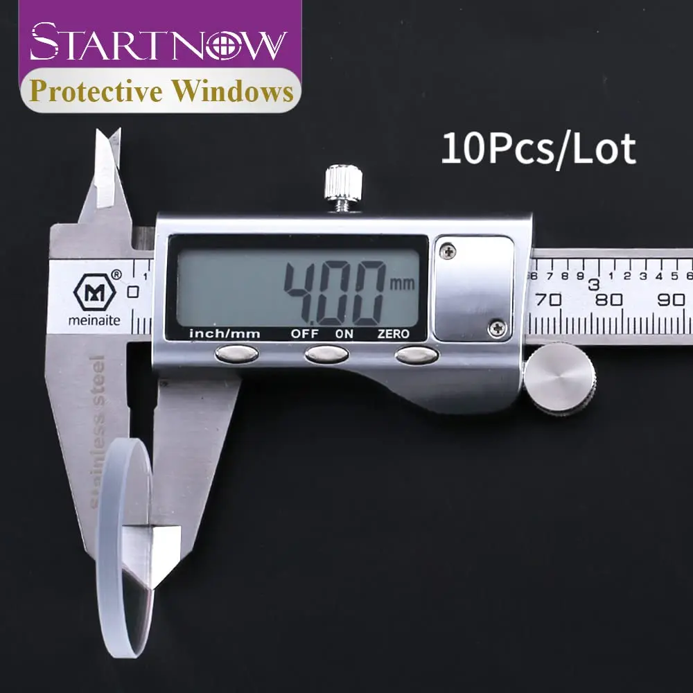 STARTNOW Fiber Laser Protection Lens 18x2mm | 1064nm Laser Welding Lens for Safety & Efficiency - view 7