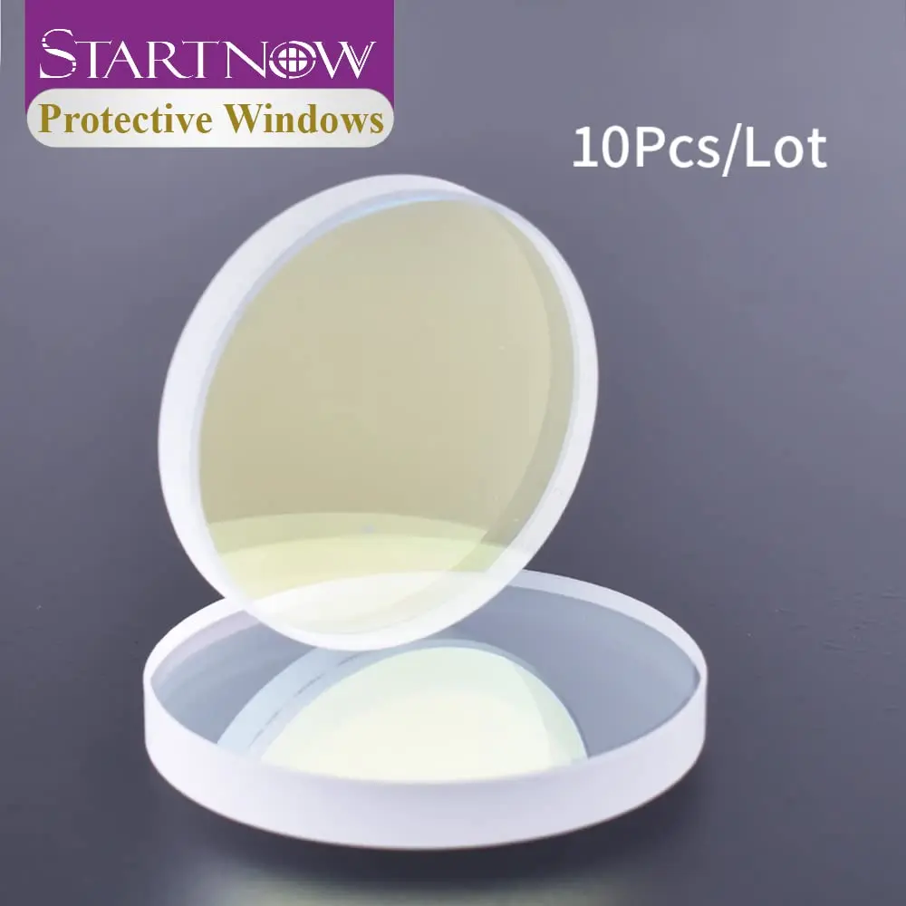 STARTNOW Fiber Laser Protection Lens 18x2mm | 1064nm Laser Welding Lens for Safety & Efficiency - view 4
