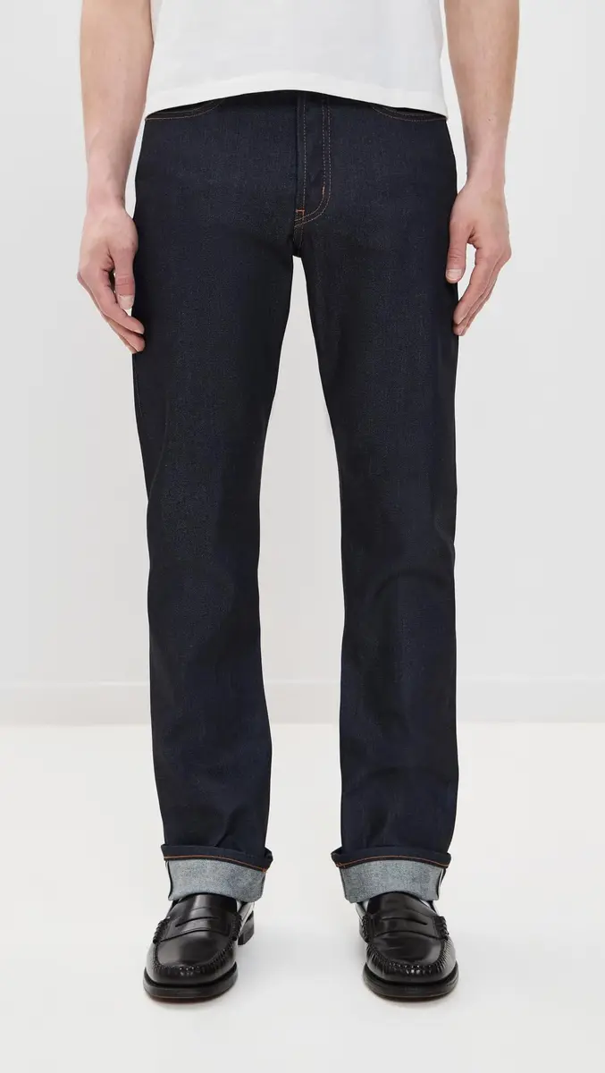 Naked & Famous Denim True Guy Nightshade Stretch Selvedge Jeans 38 | Japanese 12oz Denim, Comfort Fit - view 2