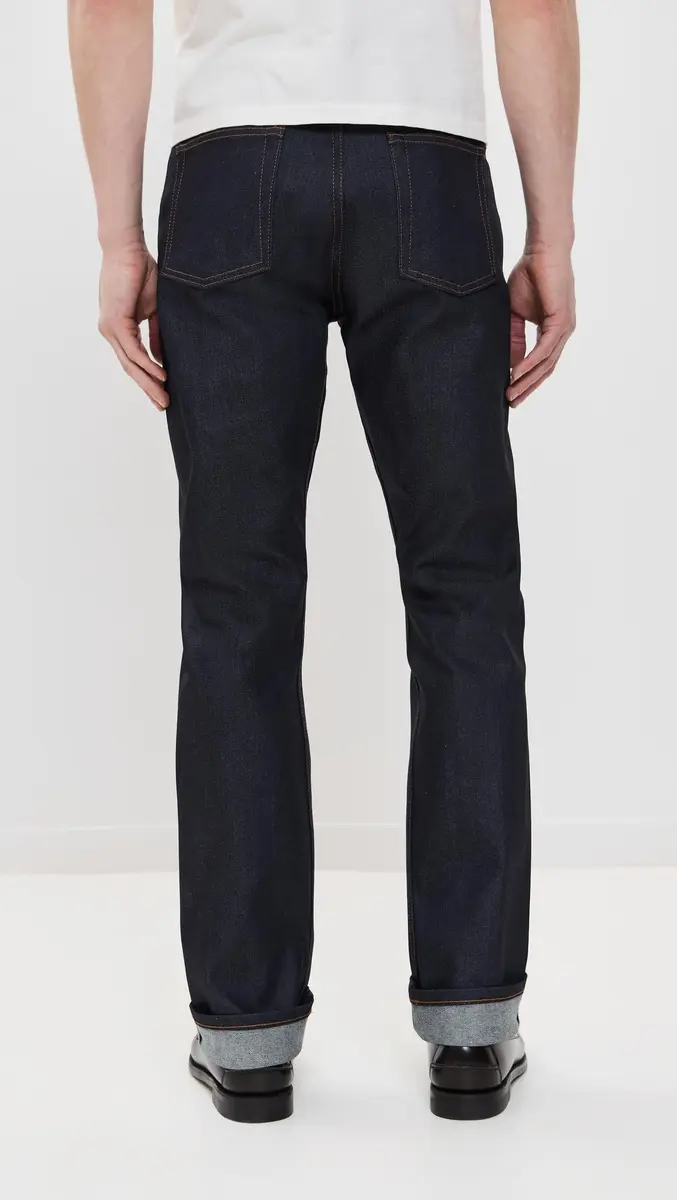Naked & Famous Denim True Guy Nightshade Stretch Selvedge Jeans 38 | Japanese 12oz Denim, Comfort Fit - view 3