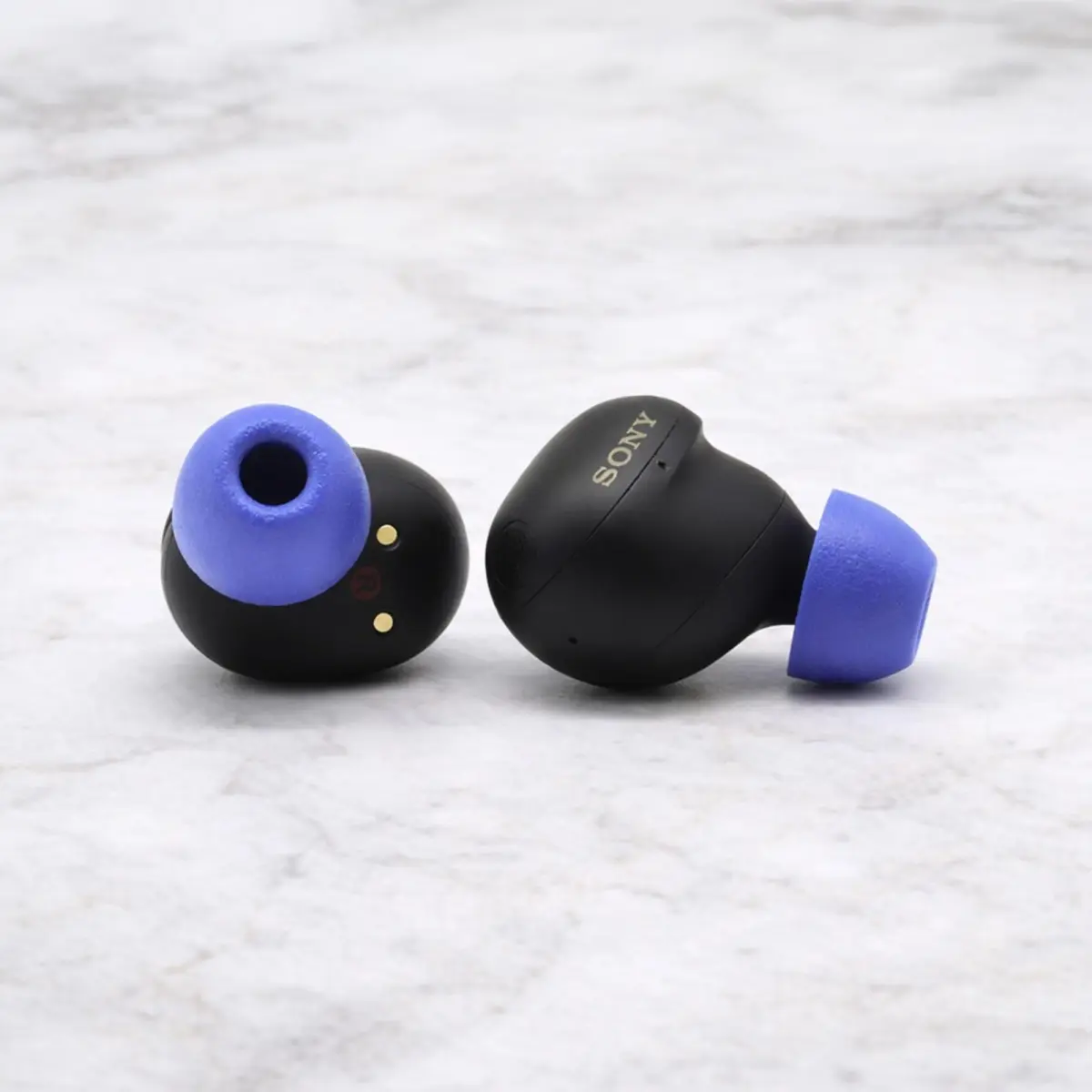 Comply Memory Foam Replacement Ear Tips, Blue, Medium (3 Pairs) | Ultimate Comfort for Sony Earbuds - view 6