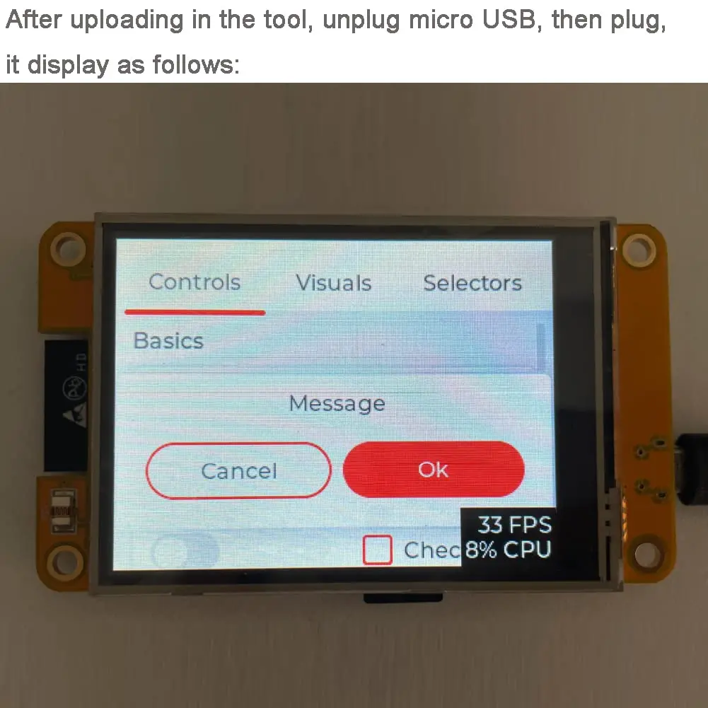 DIYmalls ESP32-2432S028R 2.8 inch TFT LCD Display with Resistive Touch Screen 320x240 Resolution | IoT Development Module - view 4