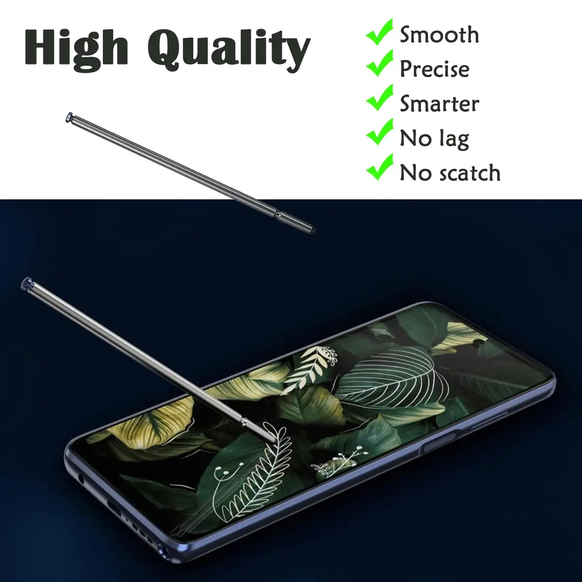 LiXiongBao Blue 2 Pcs Stylus for Moto G Stylus 5G 2023 | Precise, Natural & Compatible - view 3
