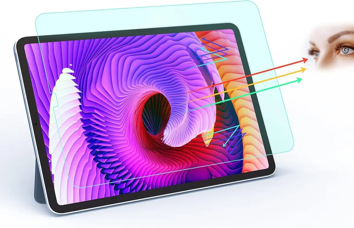 ZOEGAA Blue Light Screen Protector for iPad Air 10.9 inch | Eye Protection & UV Block (70-120 chars) - main product image