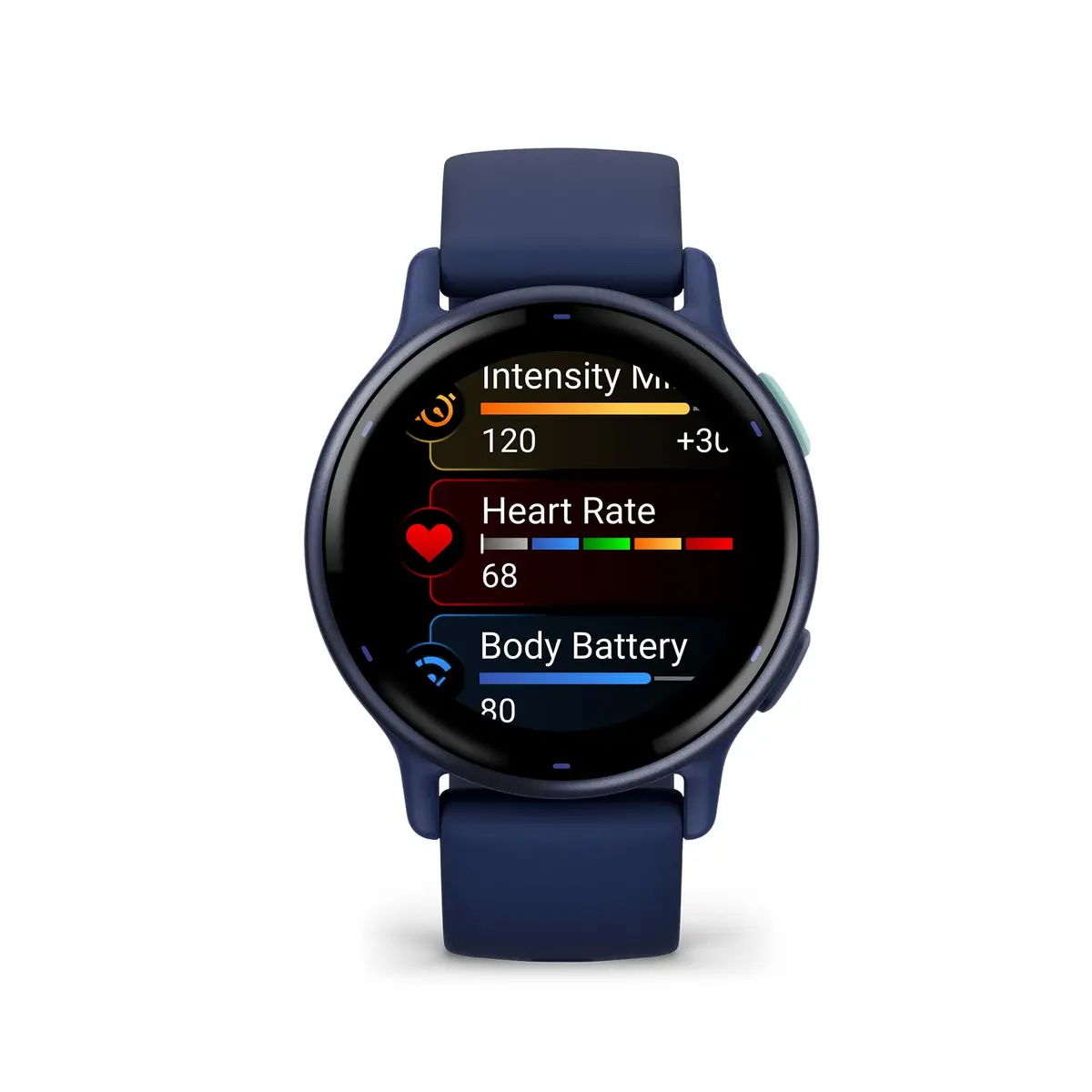 Garmin vívoactive® 5 Health & Fitness GPS Smartwatch 42mm Navy | AMOLED Display, 11-Day Battery - view 2