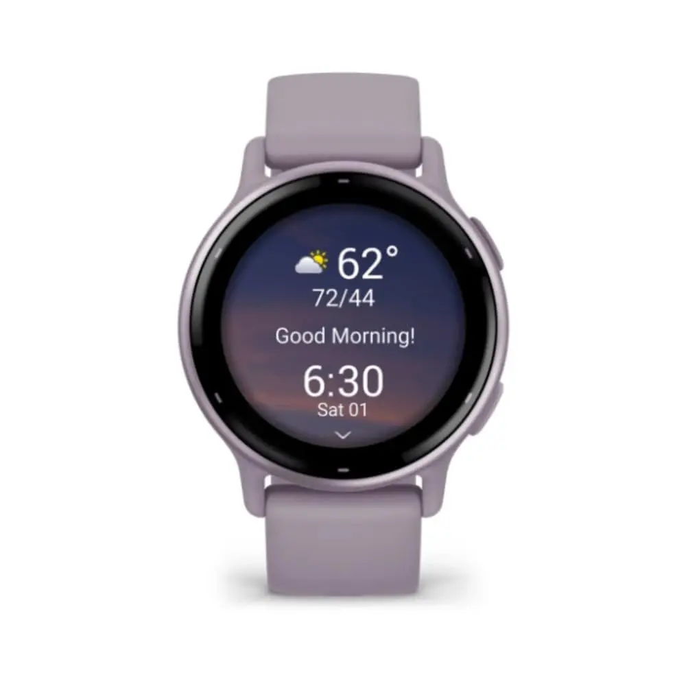 Garmin vívoactive® 5 Health & Fitness GPS Smartwatch 42mm Orchid | AMOLED Display, 11-Day Battery Life - view 3