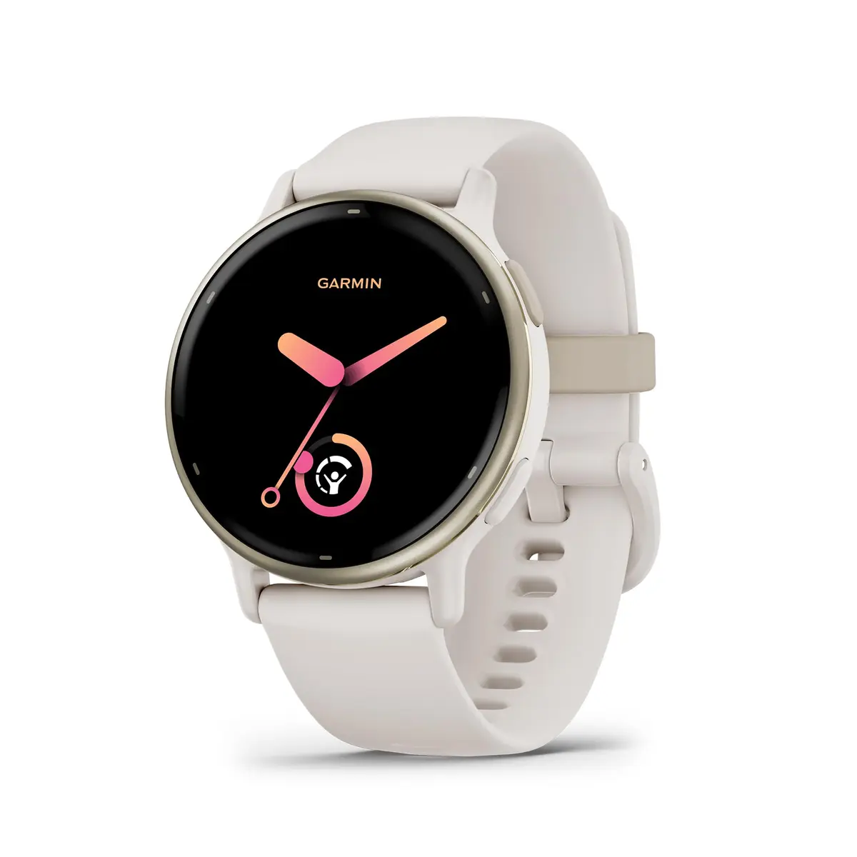 Garmin vívoactive® 5 Health & Fitness GPS Smartwatch 42mm Ivory | AMOLED Display, 11-Day Battery, Body Battery™ Monitoring - main product image